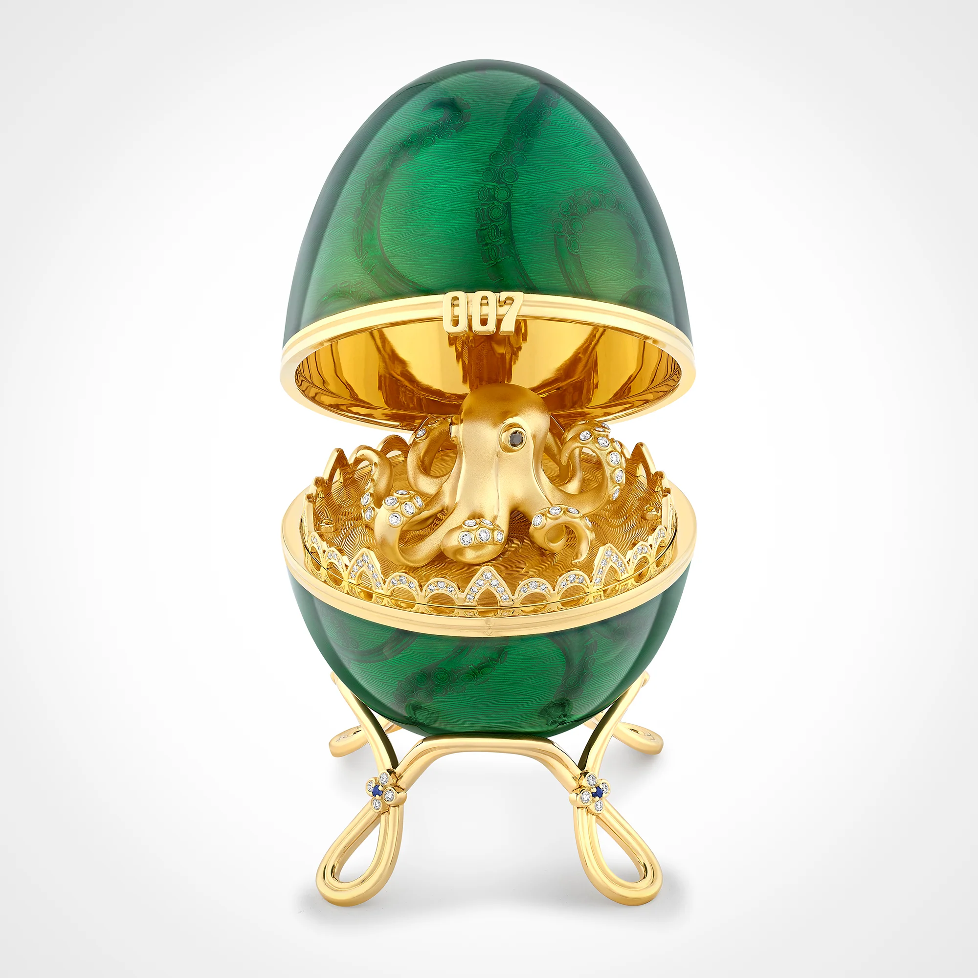 Fabergé x 007 Octopussy Egg Objet - Numbered Edition - Image 14