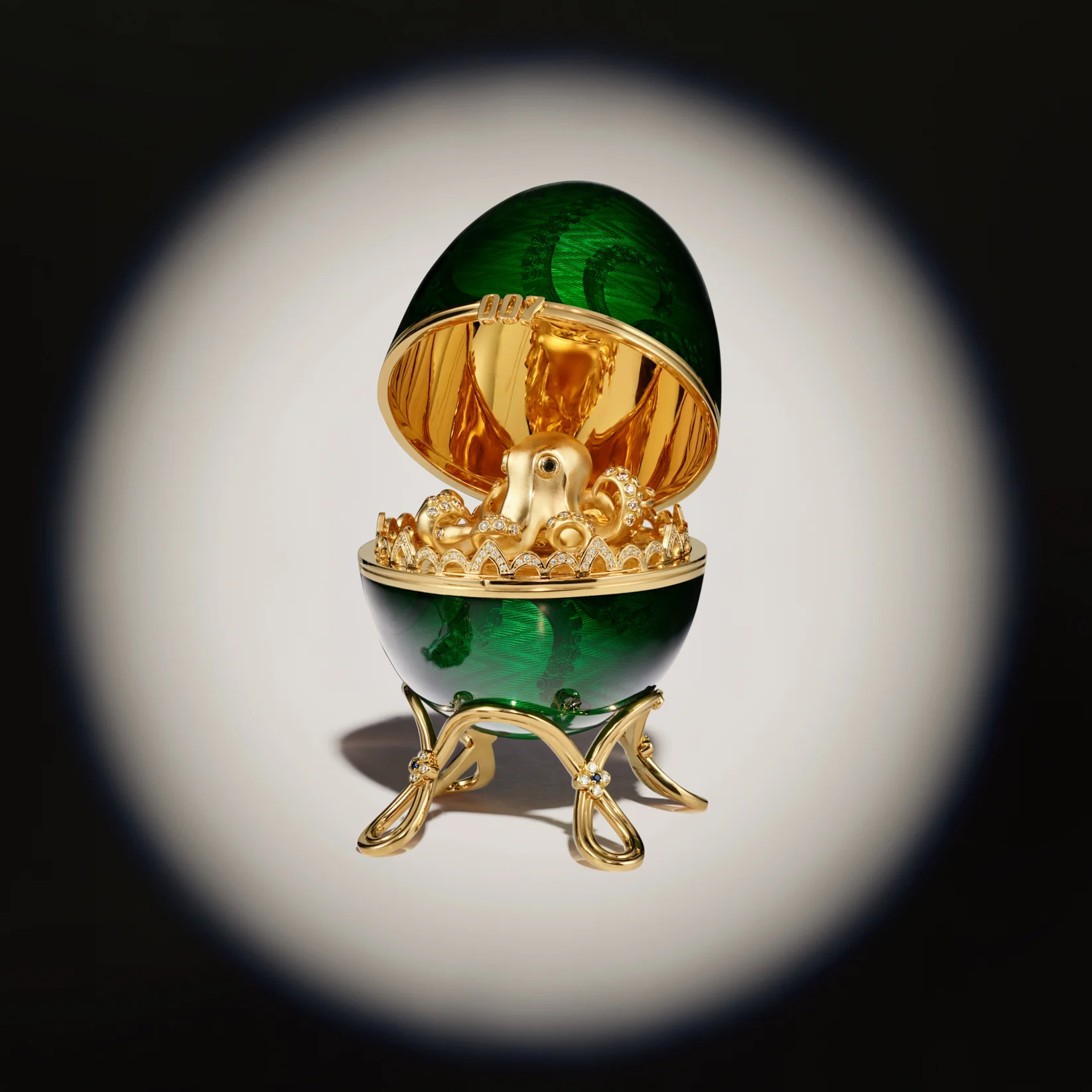 Fabergé x 007 Octopussy Egg Objet - Numbered Edition - Image 3