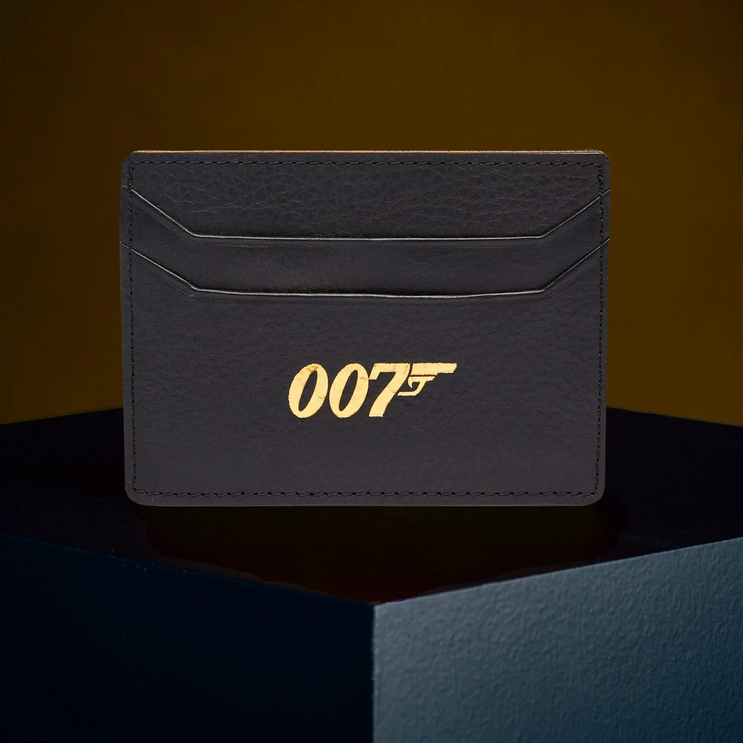 James Bond 007 Personalised Leather Card Holder (3 Colours) - Image 3