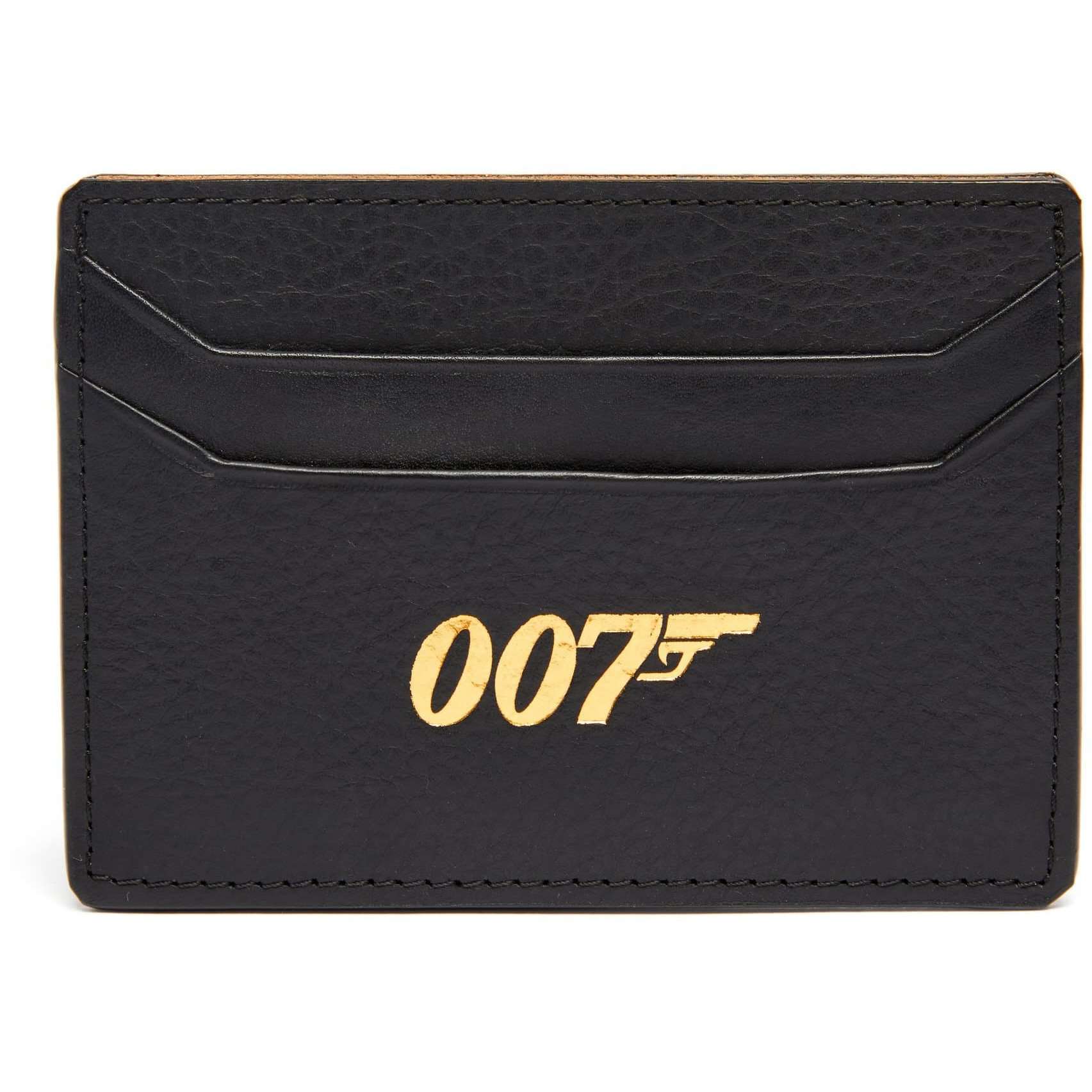 James Bond 007 Personalised Leather Card Holder (3 Colours) - Image 5