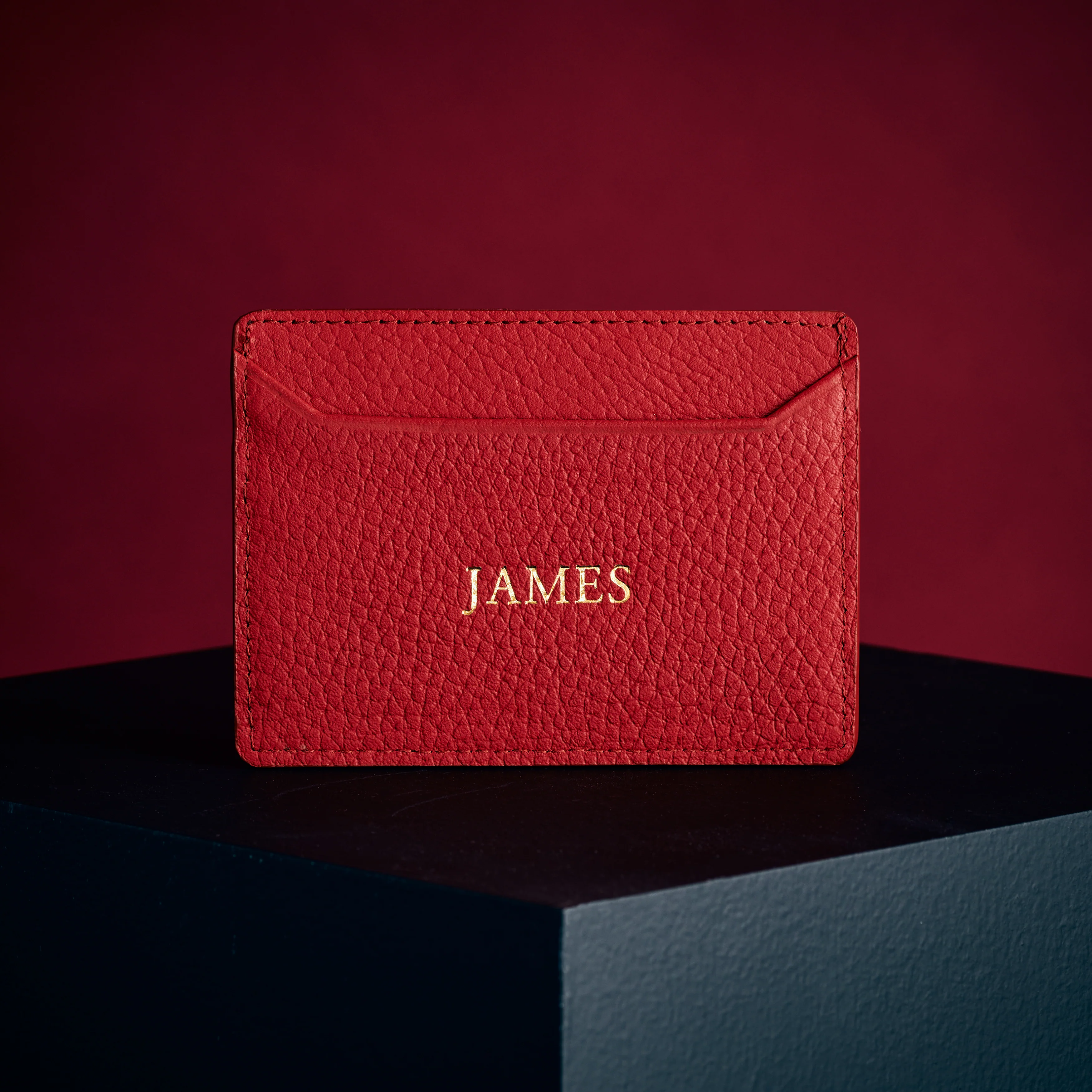 James Bond 007 Personalised Leather Card Holder (3 Colours) - Image 8