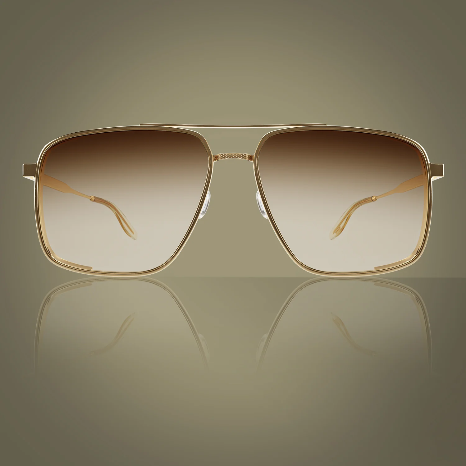 James Bond 007 Scaramanga - Gold / Gold Rush Sunglasses - By Barton Perreira (Pre-order) - Image 3