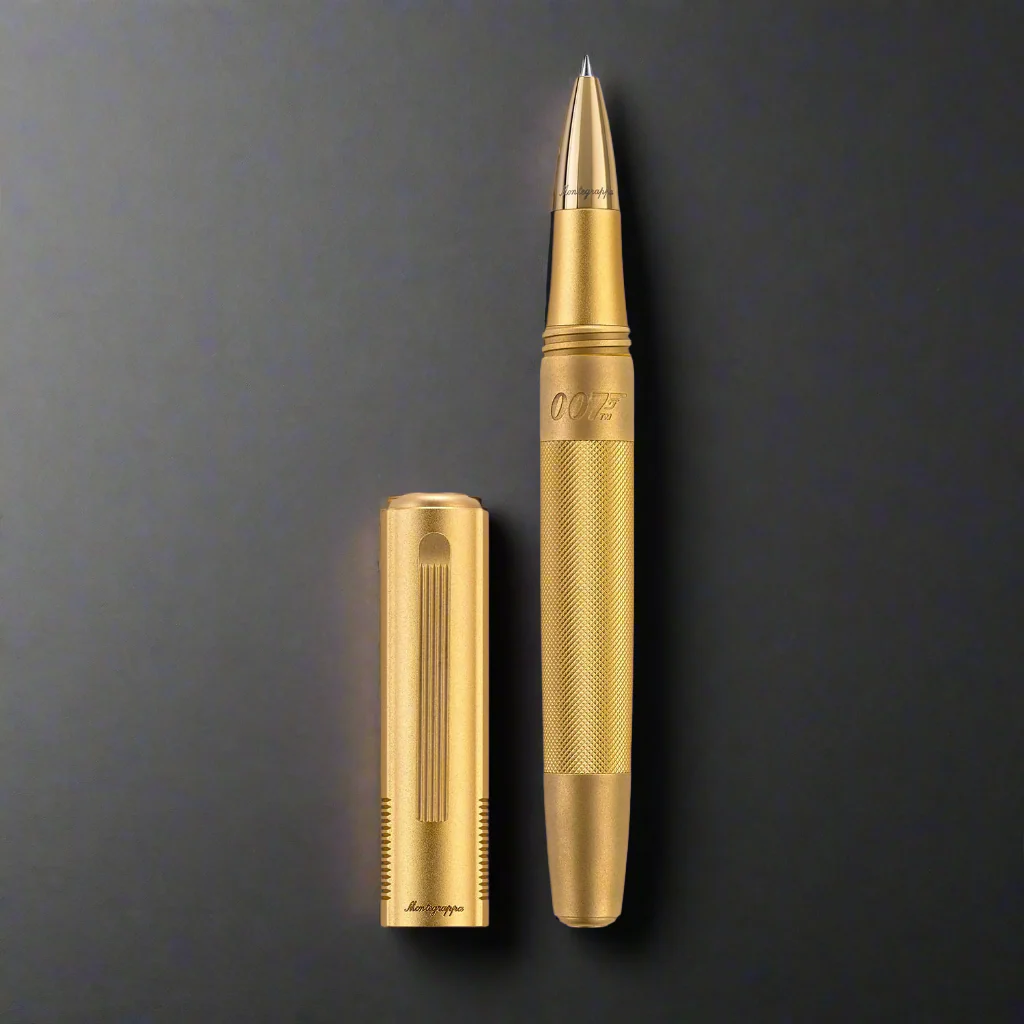 James Bond 007 Special Issue Rollerball Pen - Goldfinger Numbered Edition - By Montegrappa - Image 2