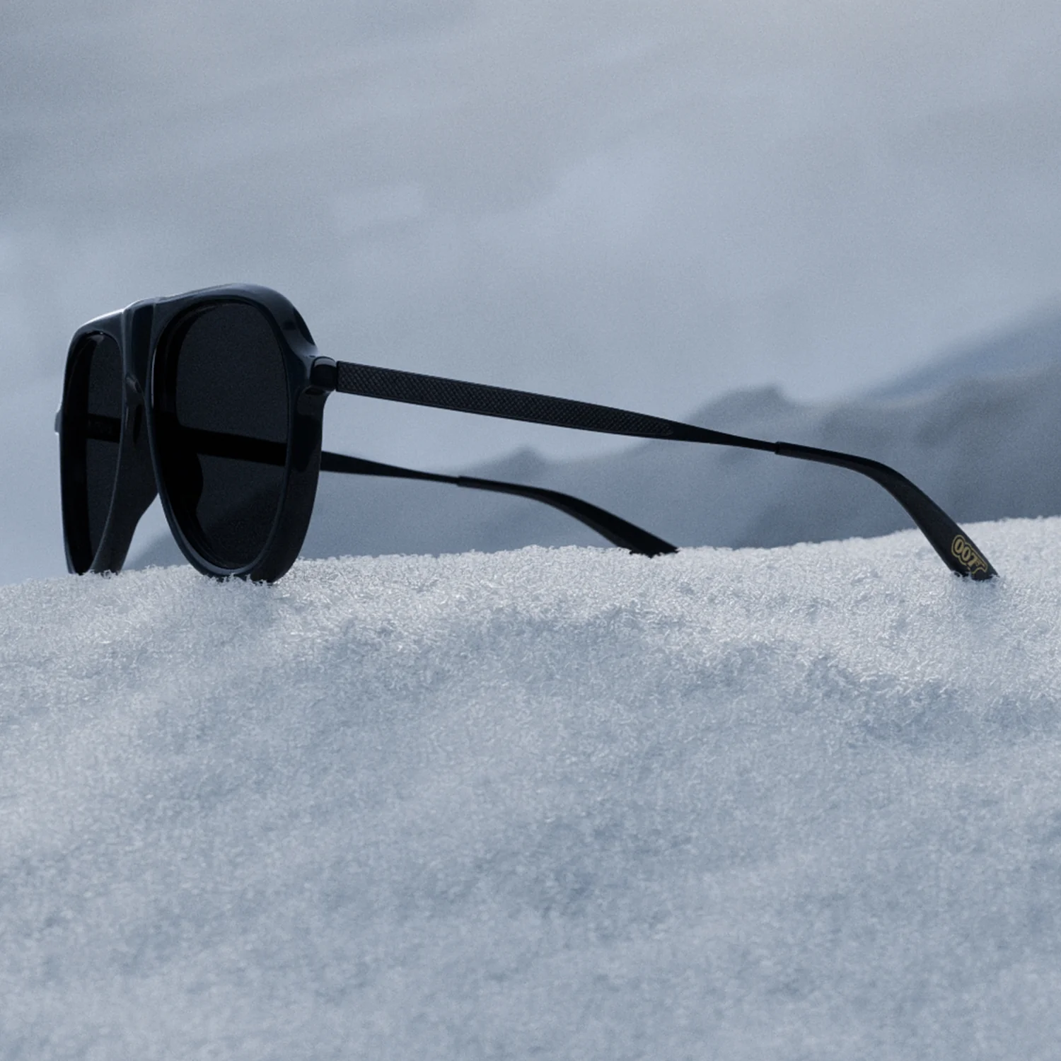 James Bond 007 Vedretta Sunglasses - Black / Black Satin / Noir Edition - By Barton Perreira (Pre-order) - Image 7
