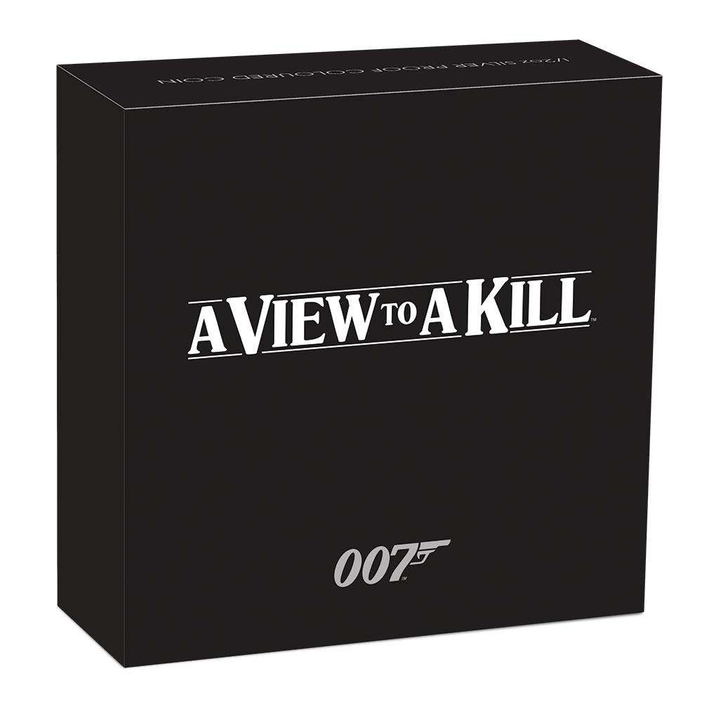 James Bond A View To A Kill 1/2 oz Silver Proof Coin - By The Perth Mint - Image 3