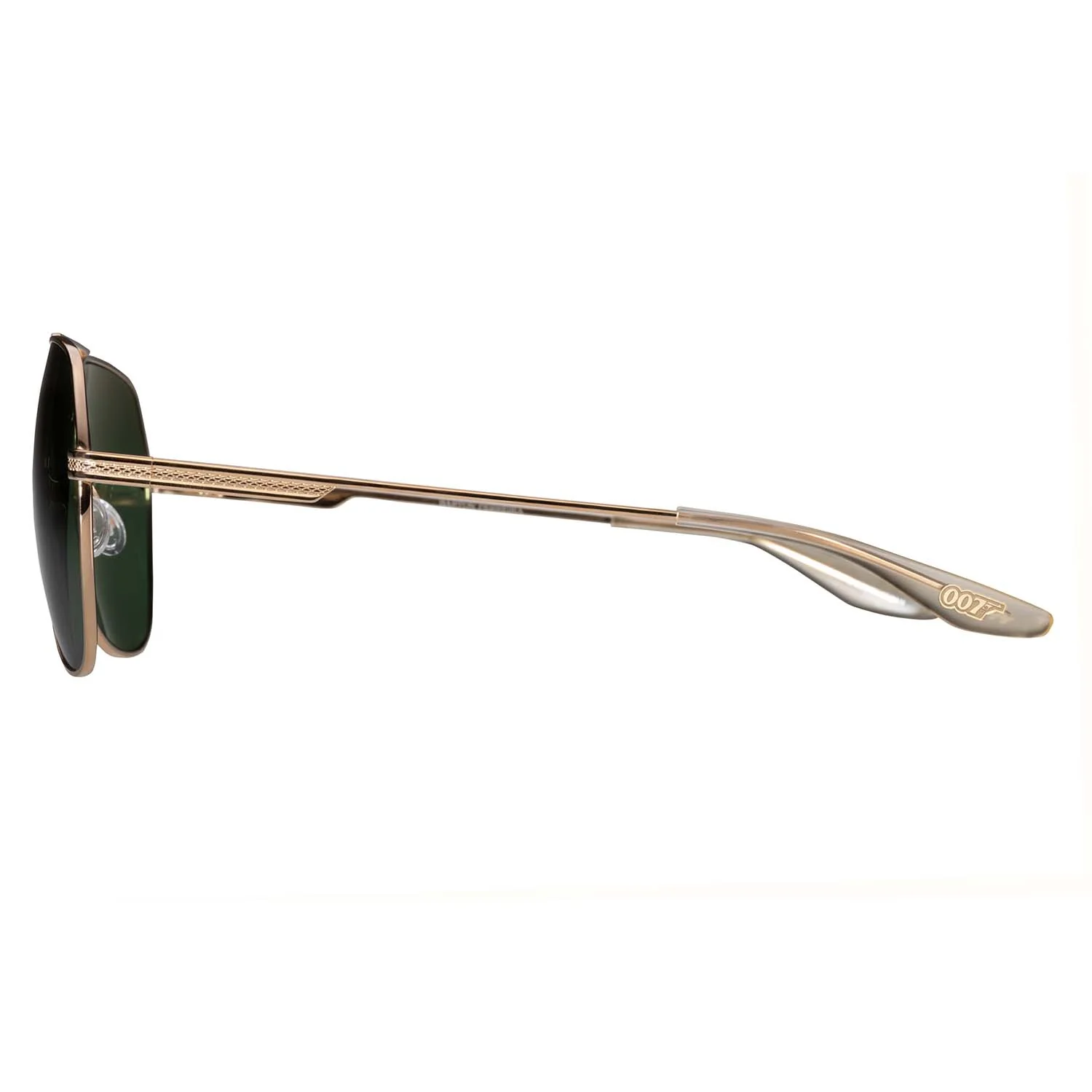 James Bond Avtak Sunglasses - Gold/Green - By Barton Perreira - Image 4