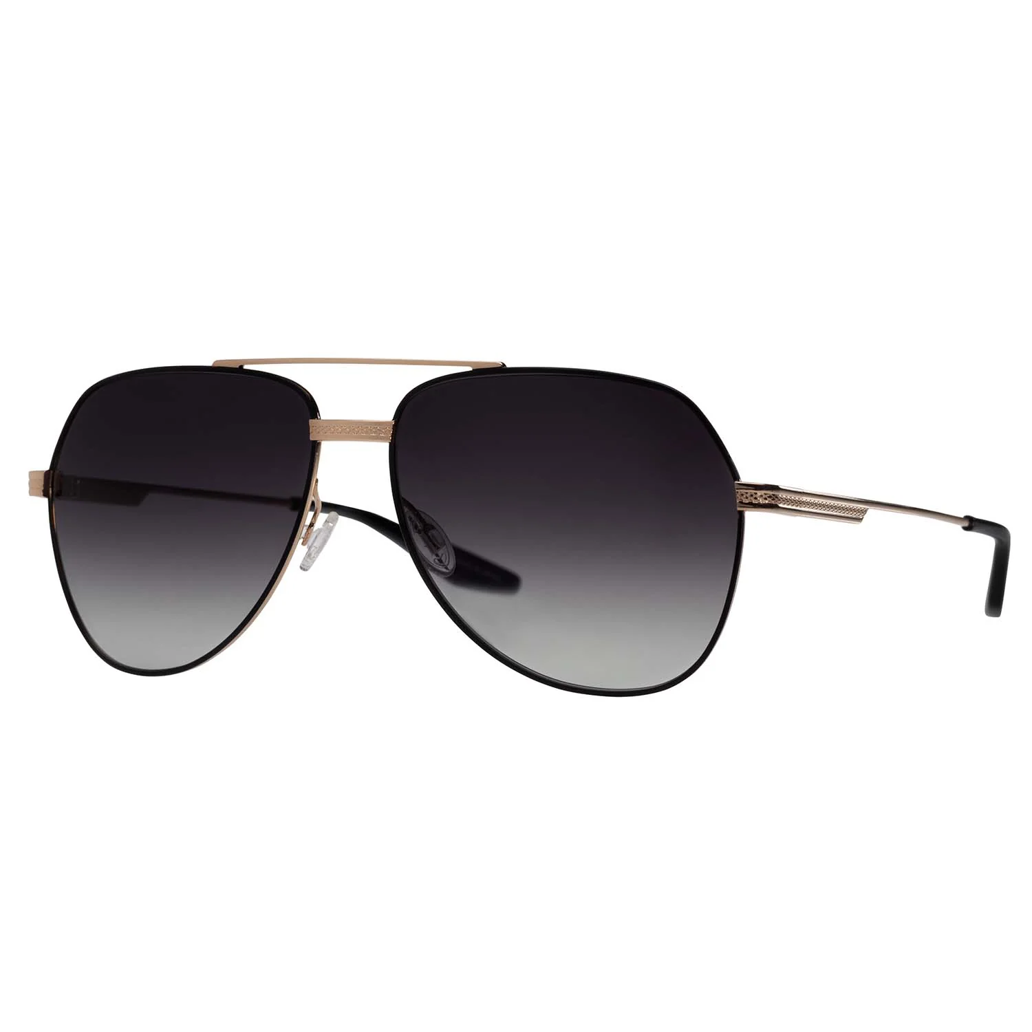James Bond Avtak Sunglasses - Black/Gold/Smolder - By Barton Perreira - Image 3