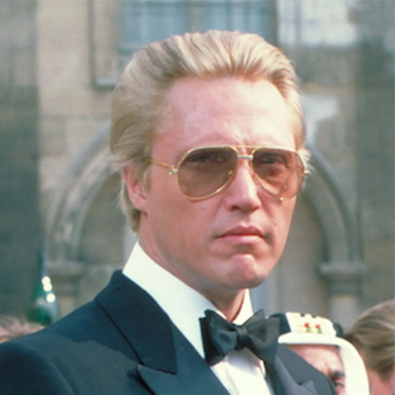 James Bond Avtak Sunglasses - Gold/Silver/Topaz - By Barton Perreira - Image 2
