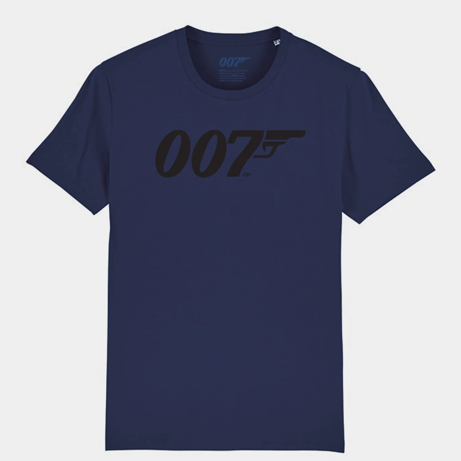 James Bond Black 007 Logo T-Shirt (7 colours) - Image 2