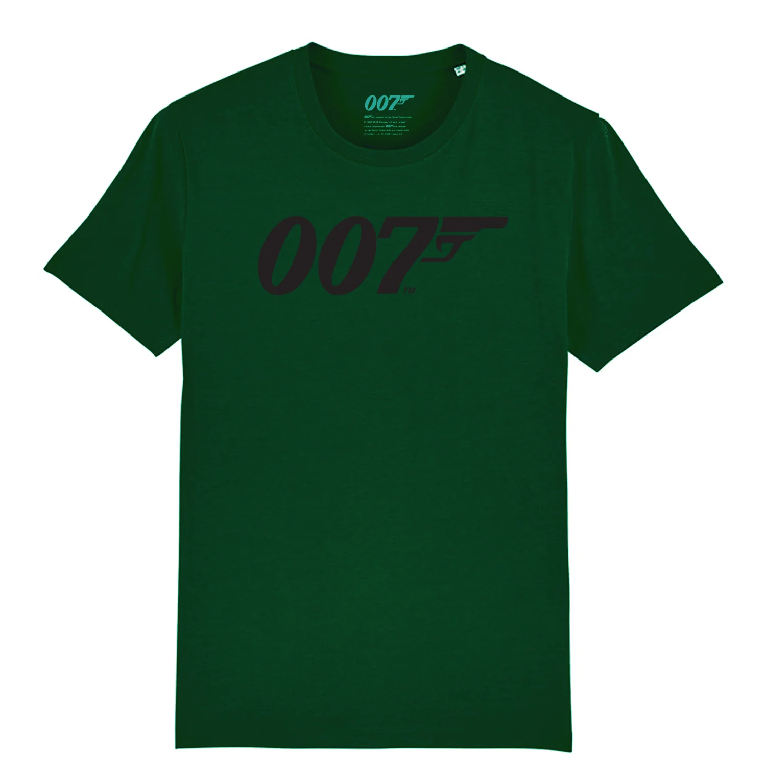 James Bond Black 007 Logo T-Shirt (7 colours) - Image 4