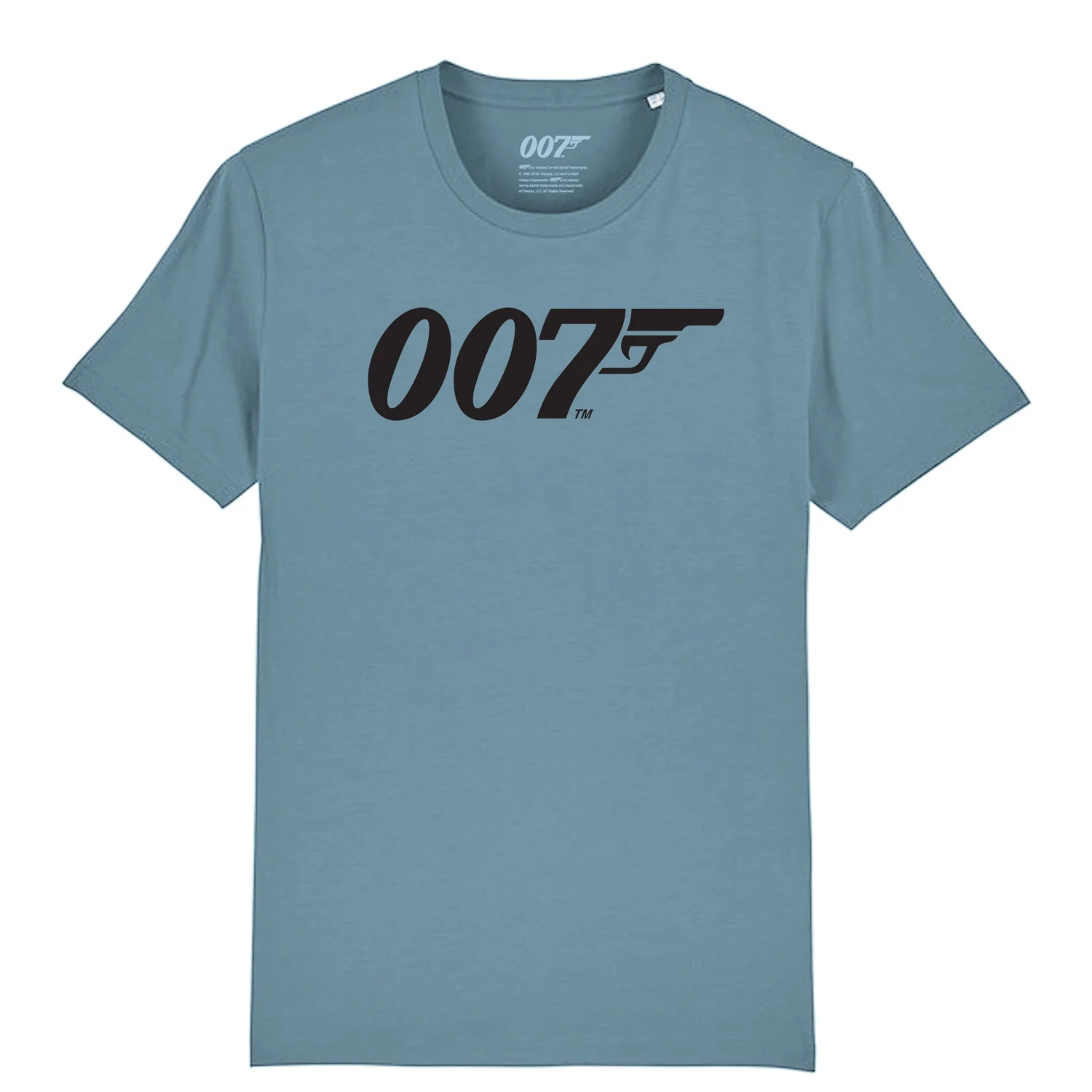 James Bond Black 007 Logo T-Shirt (7 colours) - Image 6
