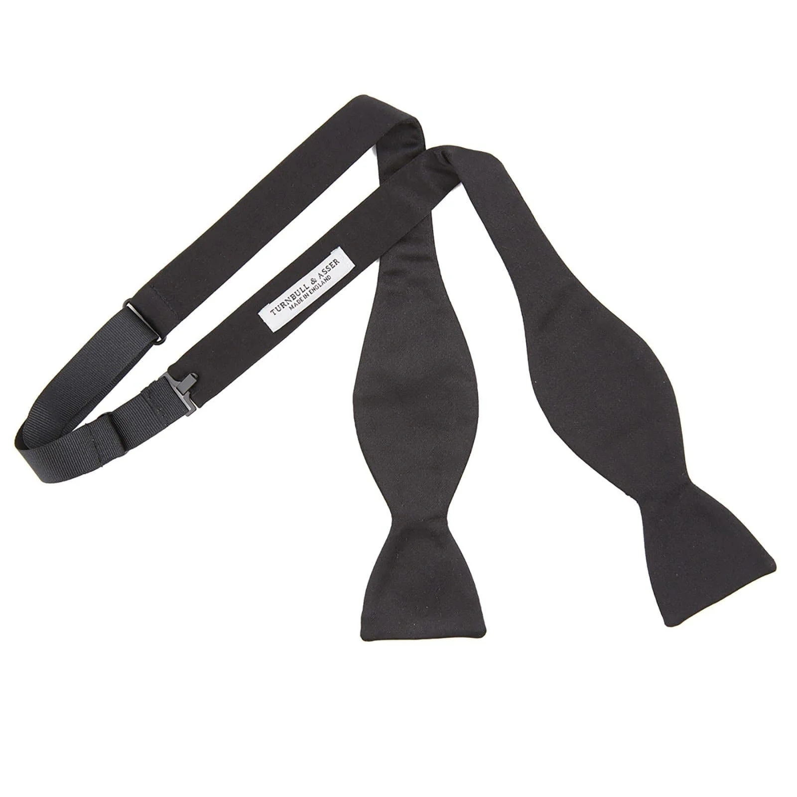 James Bond Black Silk Bow Tie - Casino Royale Edition - By Turnbull & Asser - Image 3