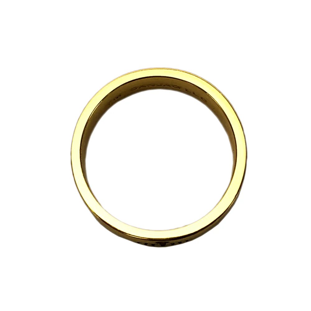 James Bond Blofeld No.1 SPECTRE Agent 18ct Gold Ring Prop Replica - Image 5