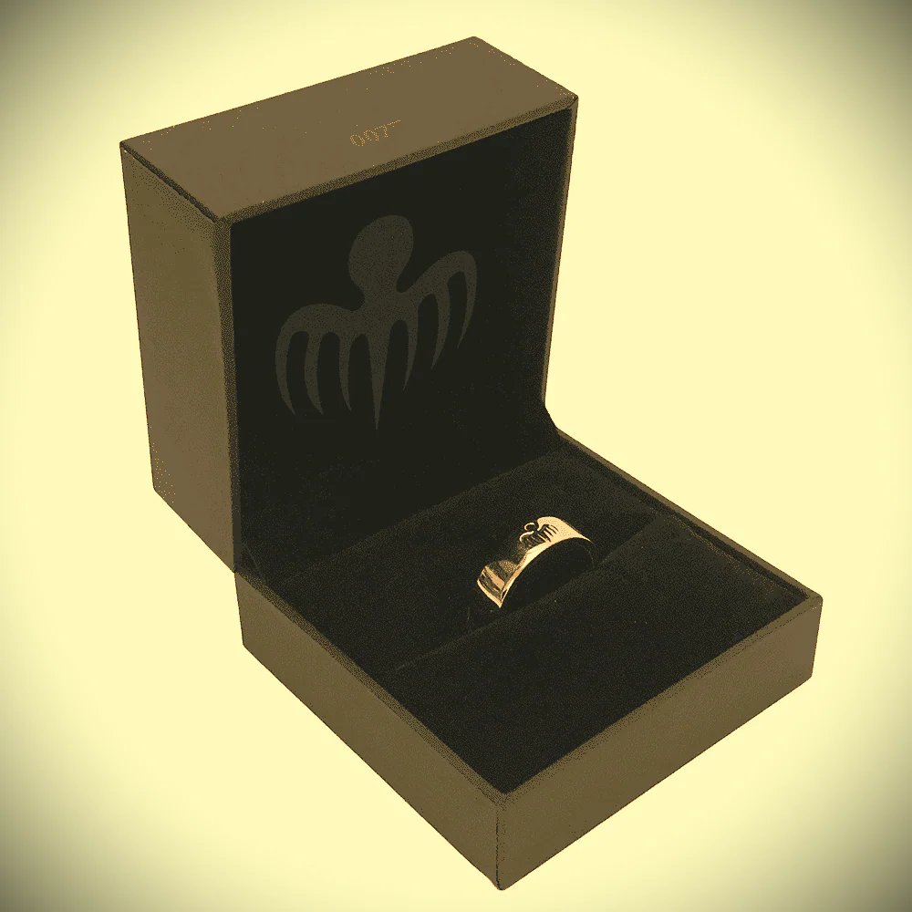 James Bond Blofeld No.1 SPECTRE Agent 18ct Gold Ring Prop Replica - Image 3