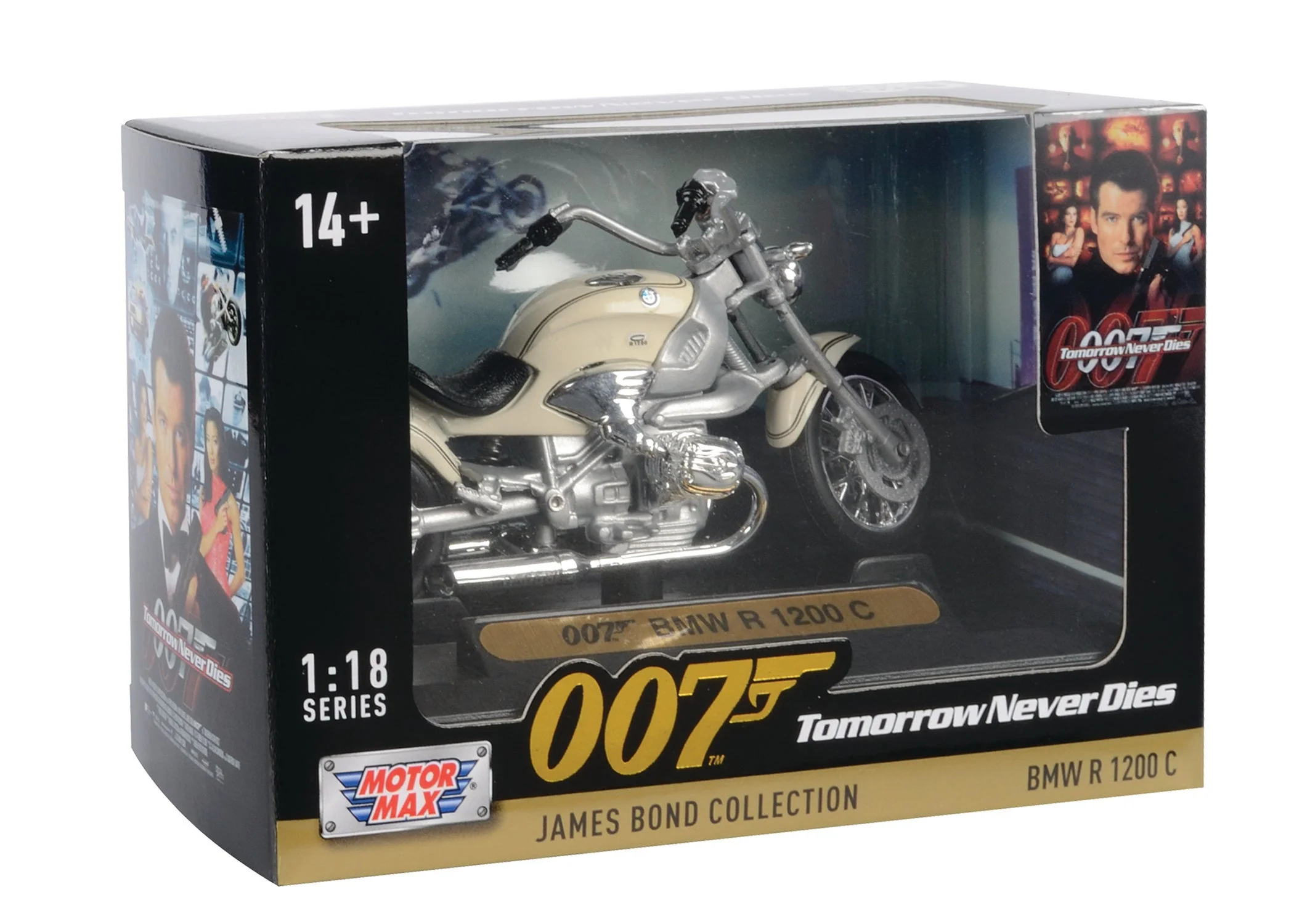 James Bond BMW R1200C Model Bike - Tomorrow Never Dies Edition - By Motormax - Image 8