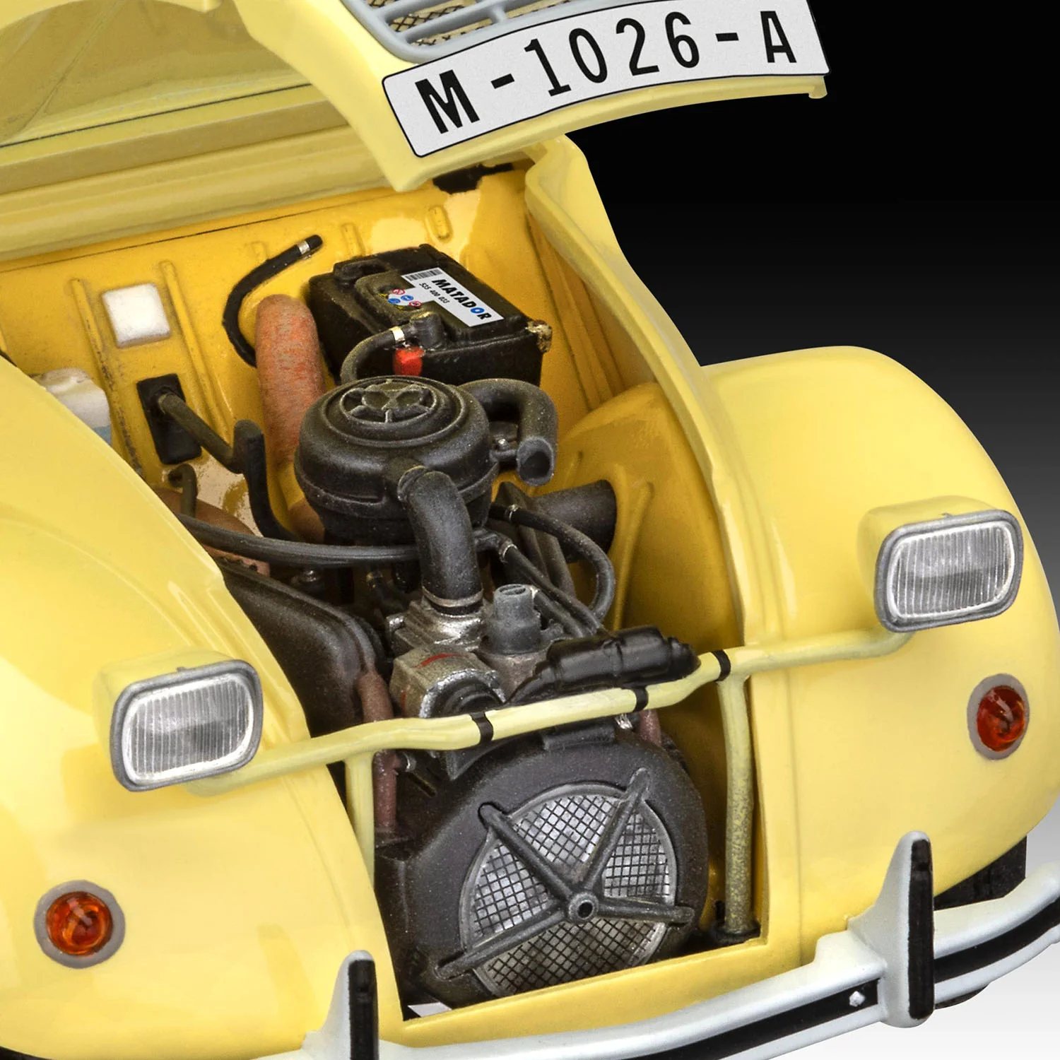 James Bond Citroen 2CV Model Car Kit - For Your Eyes Only Edition - By Revell - Image 3