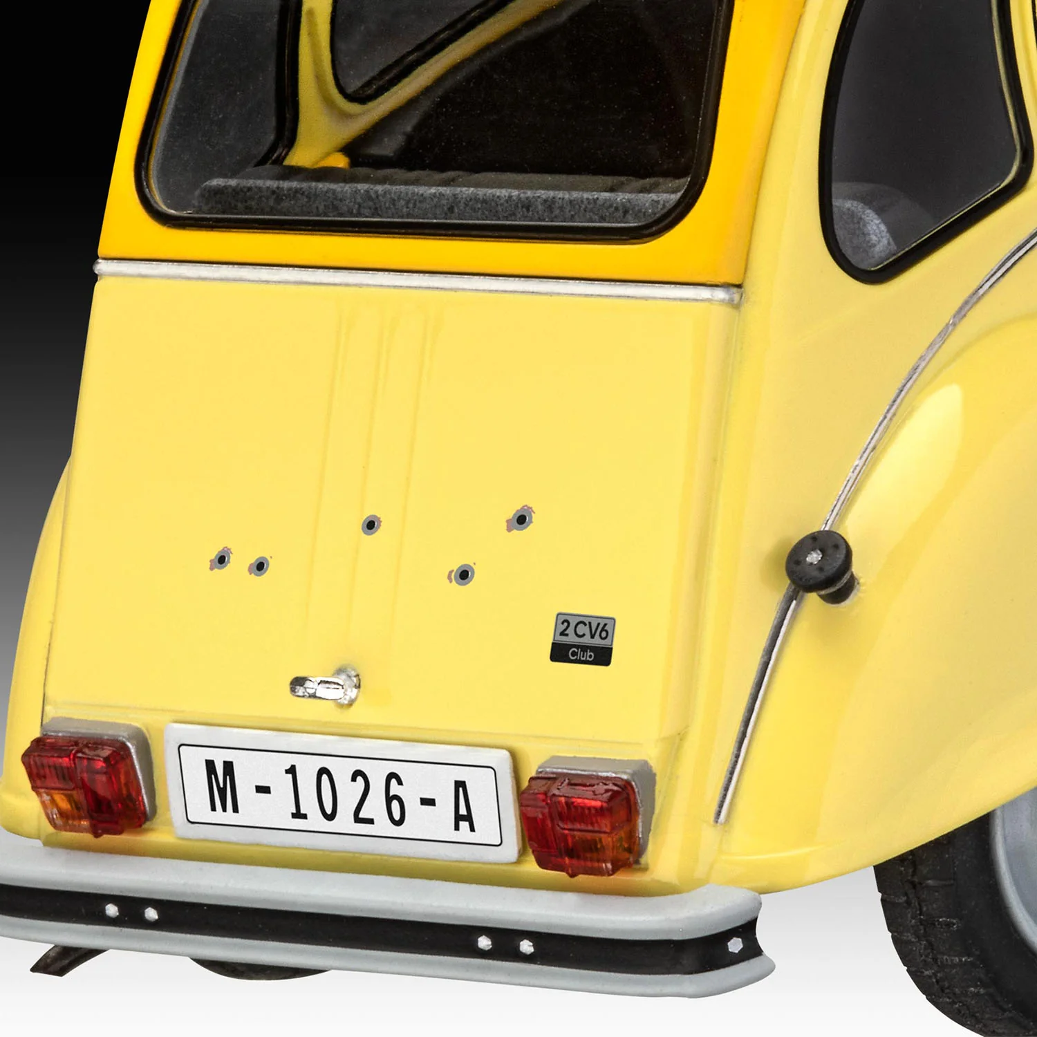 James Bond Citroen 2CV Model Car Kit - For Your Eyes Only Edition - By Revell - Image 5