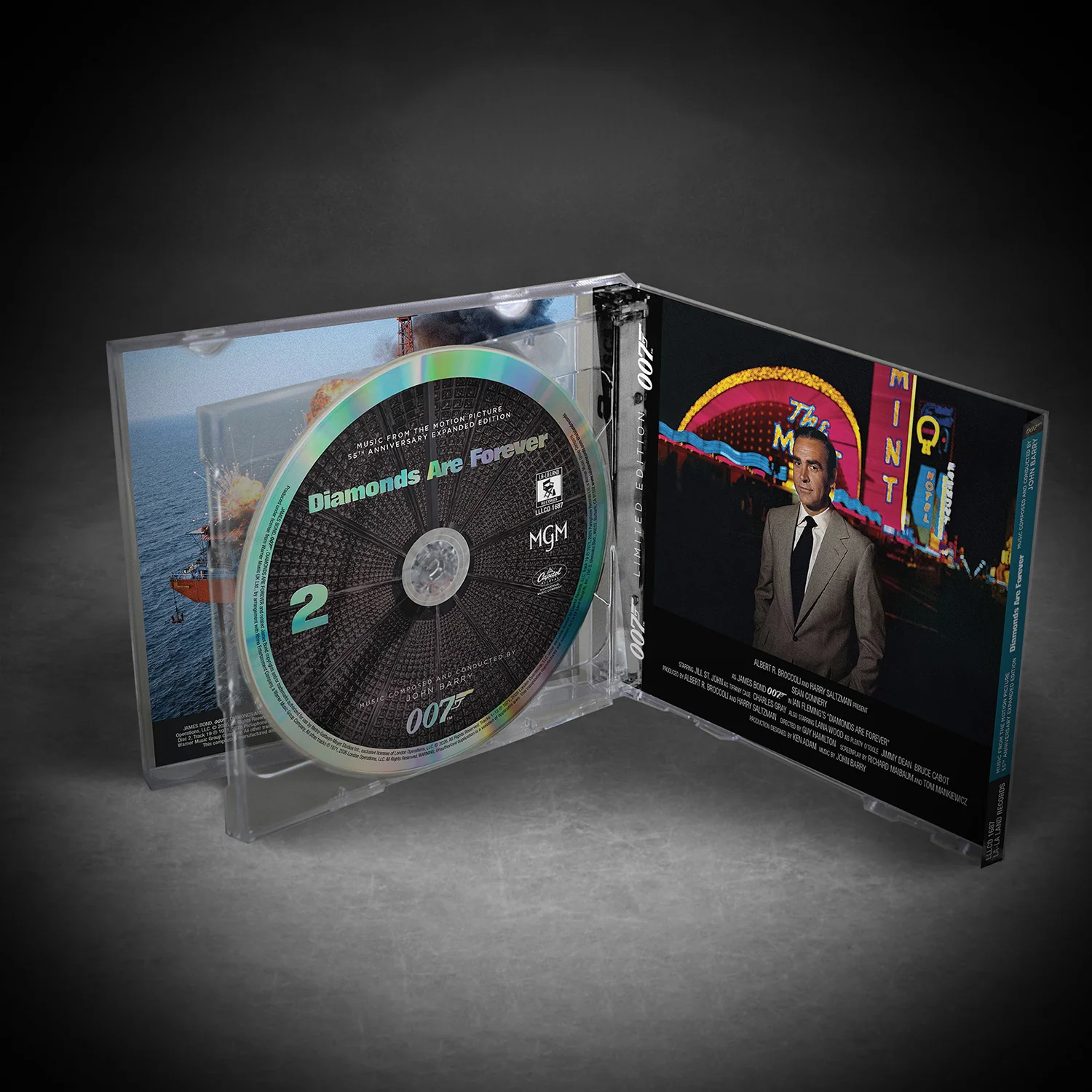 James Bond Diamonds Are Forever Soundtrack Double CD Set - 55th Anniversary Expanded Remastered Edition - Image 5