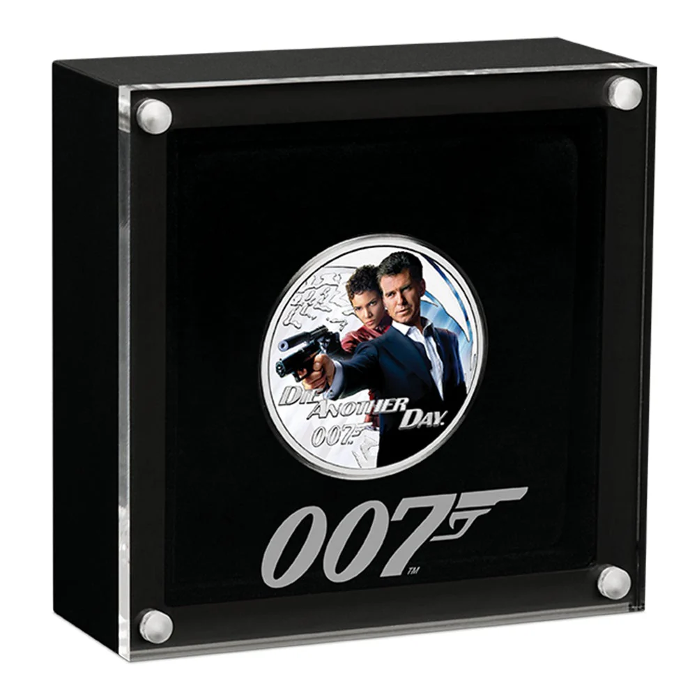 James Bond Die Another Day 1/2 oz Silver Proof Coin - By The Perth Mint - Image 3