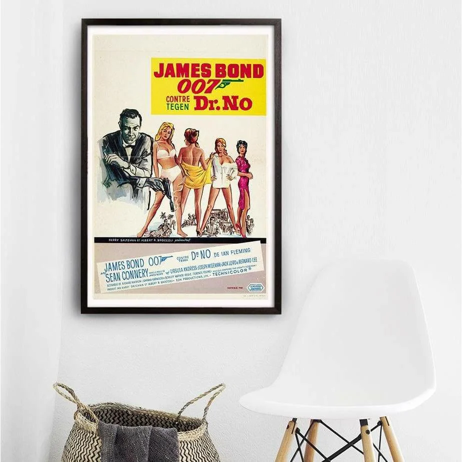 James Bond Dr. No Art Print - Numbered Edition (Unframed) - Image 5