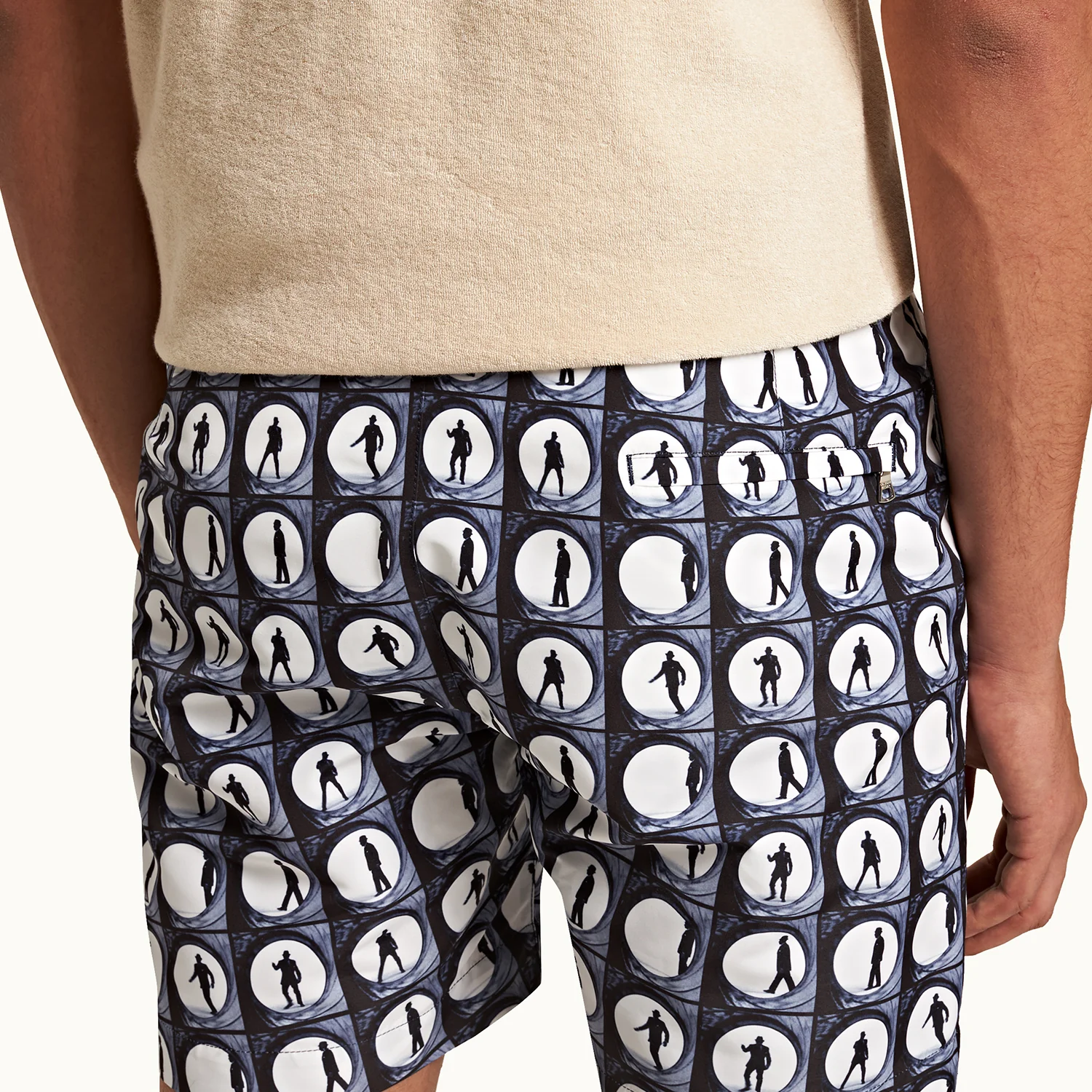 James Bond Dr. No Gun Barrel Swim Shorts - By Orlebar Brown - Image 6
