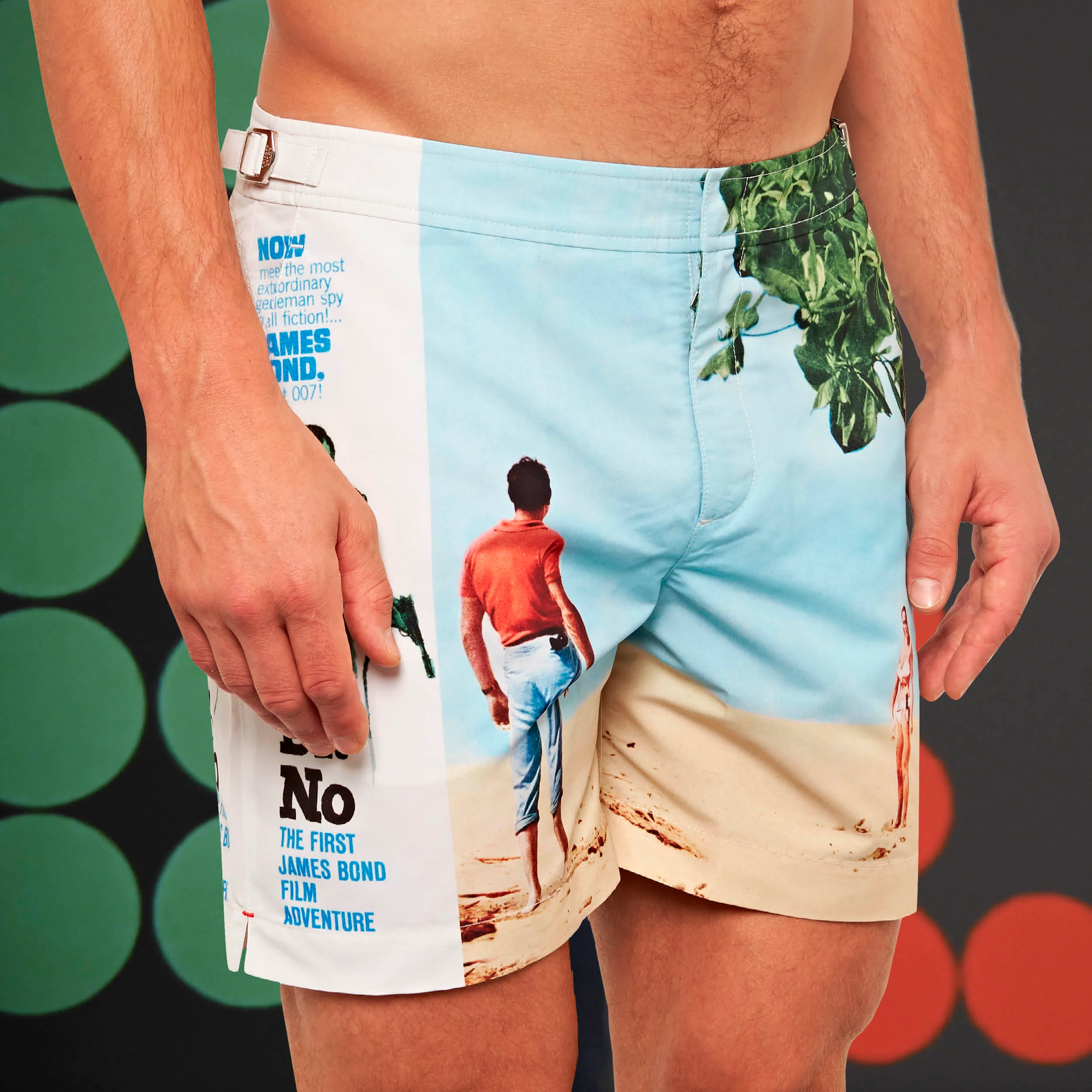 James Bond Dr. No Poster Swim Shorts - By Orlebar Brown - Image 5