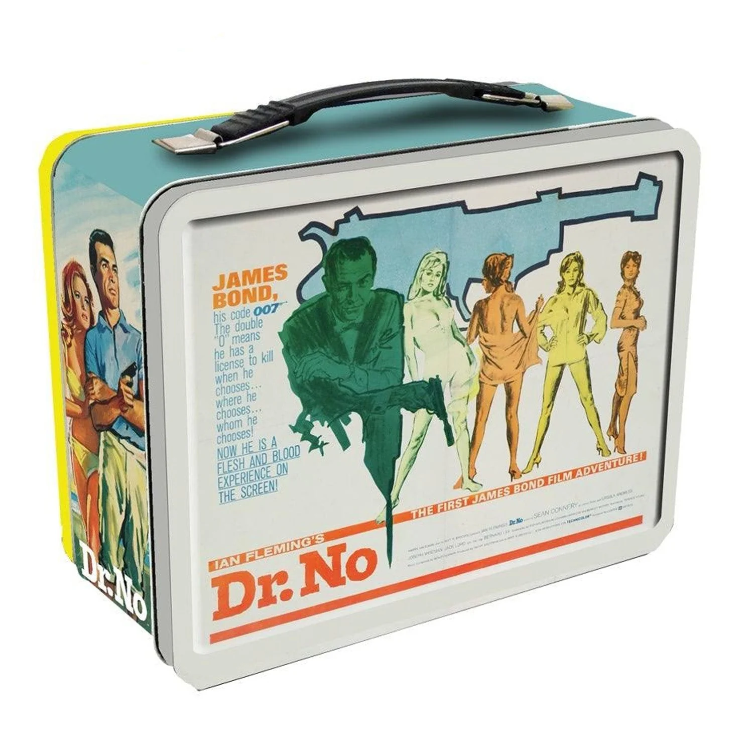 James Bond Dr. No Tin Tote Lunch Box - Image 3