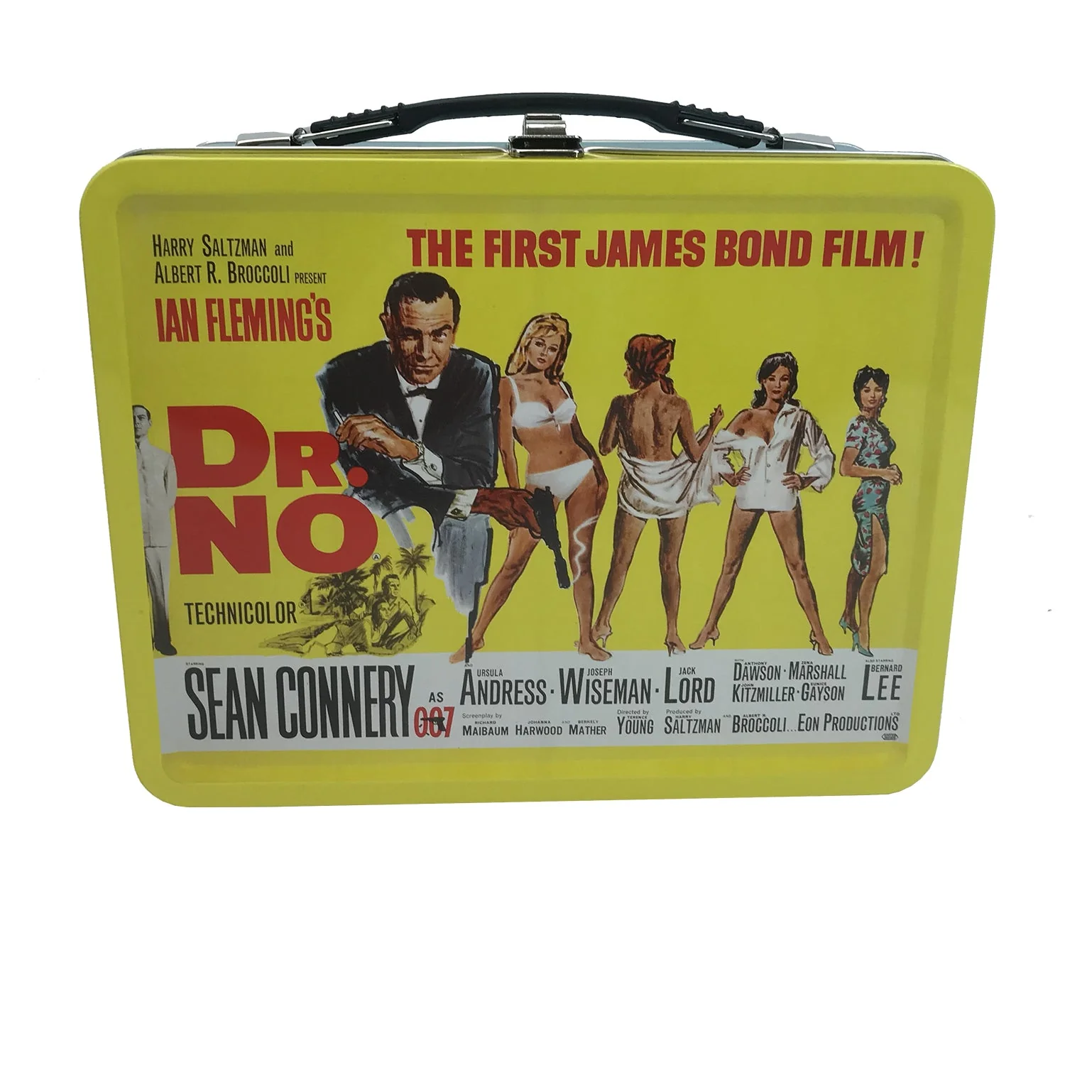 James Bond Dr. No Tin Tote Lunch Box - Image 4