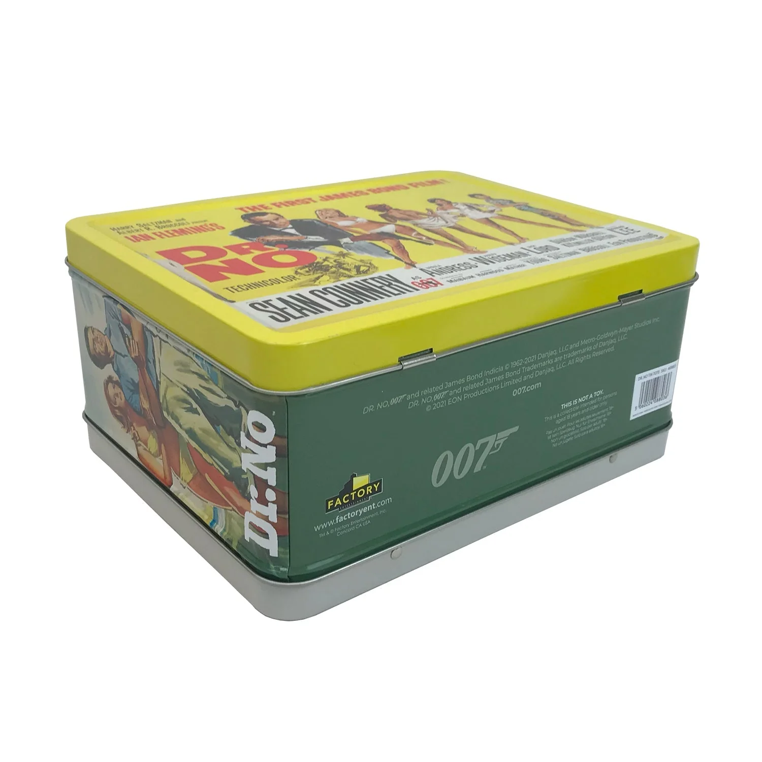 James Bond Dr. No Tin Tote Lunch Box - Image 7