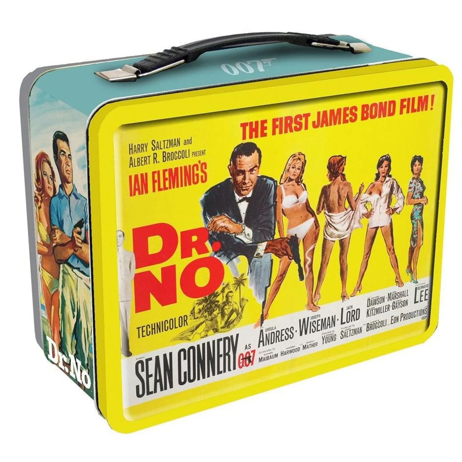 James Bond Dr. No Tin Tote Lunch Box - Image 9