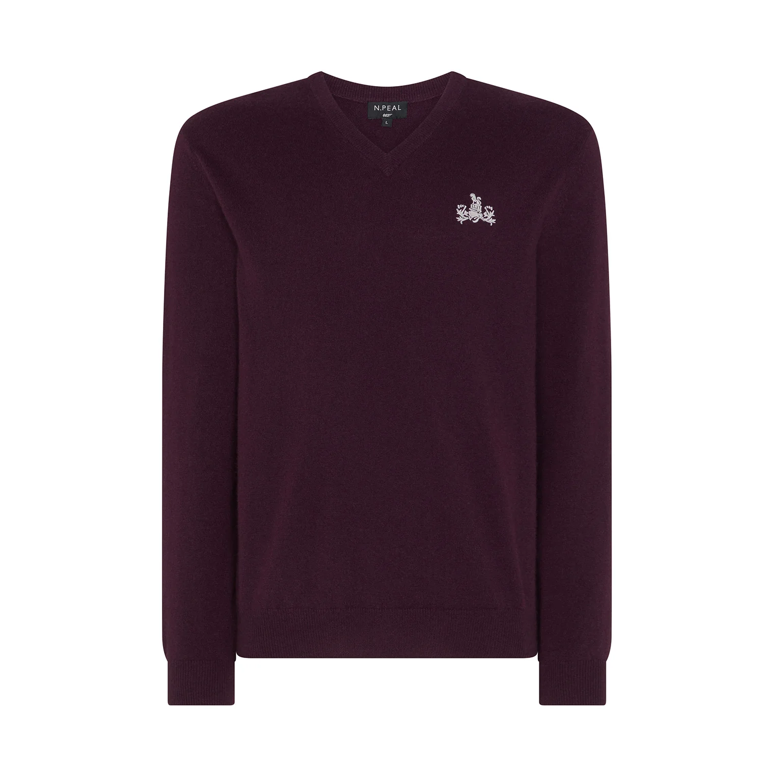 James Bond Family Crest Cashmere Sweater - Goldfinger Edition - By N.Peal - Image 8