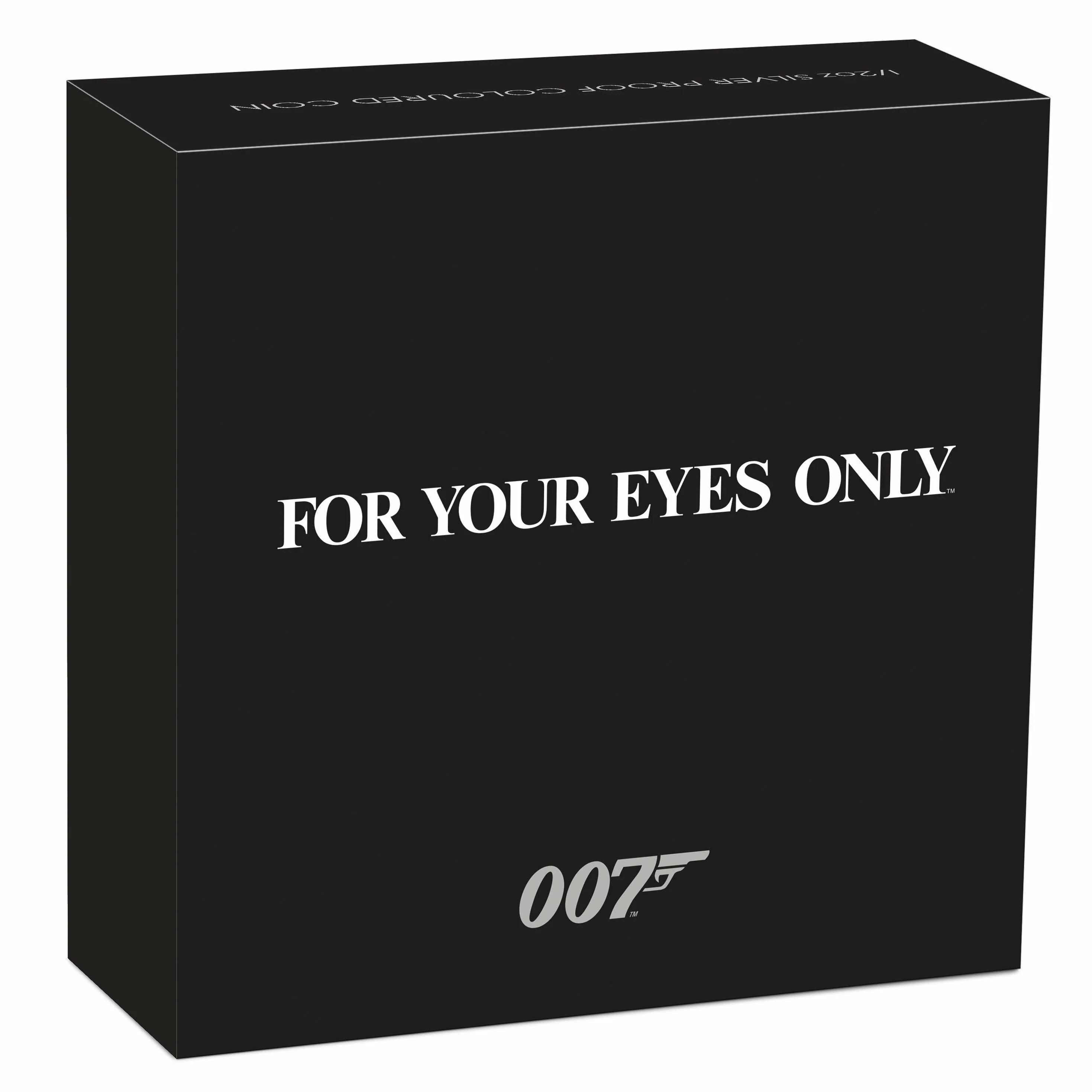 James Bond For Your Eyes Only 1/2 oz Silver Proof Coin - By The Perth Mint - Image 3
