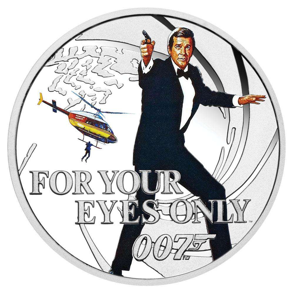 James Bond For Your Eyes Only 1/2 oz Silver Proof Coin - By The Perth Mint - Image 5
