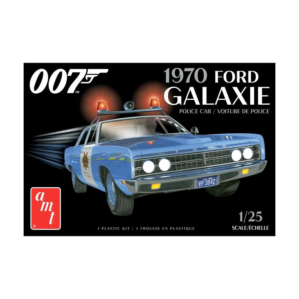 James Bond Ford Police Car Model Kit - Diamonds Are Forever Edition - by AMT (Outlet Item) - Image 3