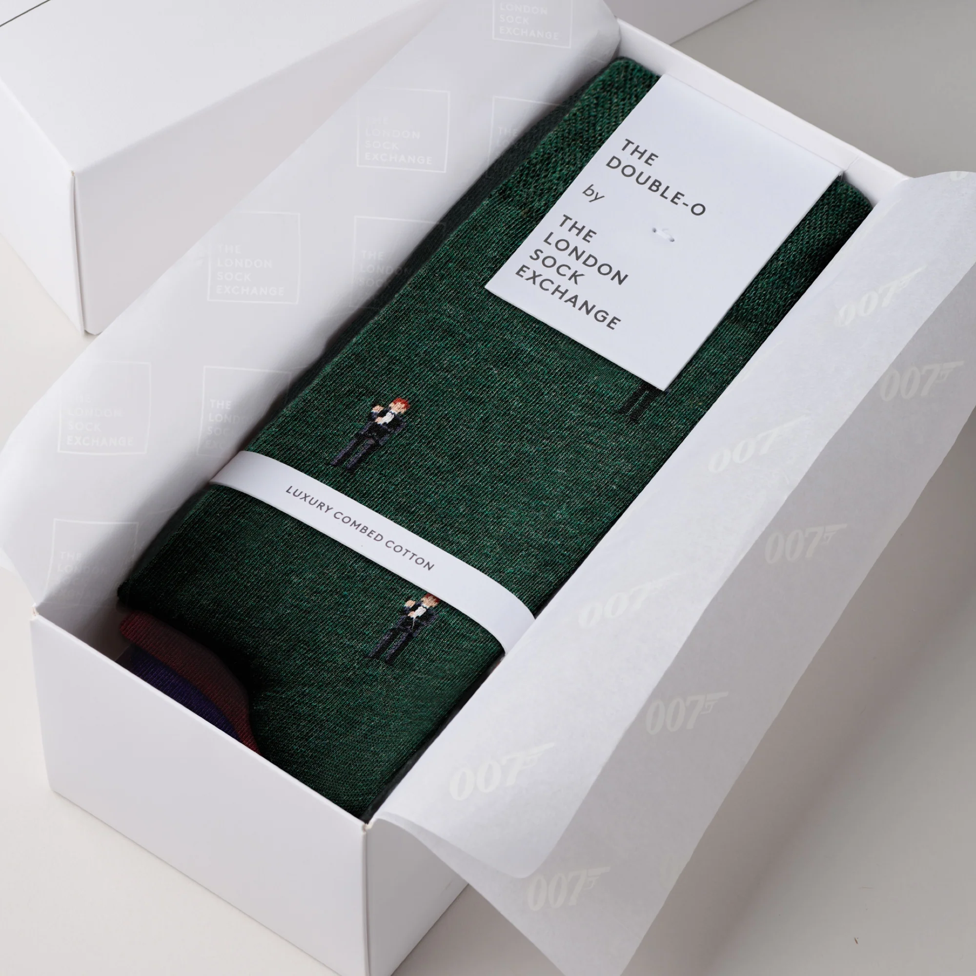 James Bond Four Sock Giftbox - GoldenEye Edition - By The London Sock Exchange - Image 2