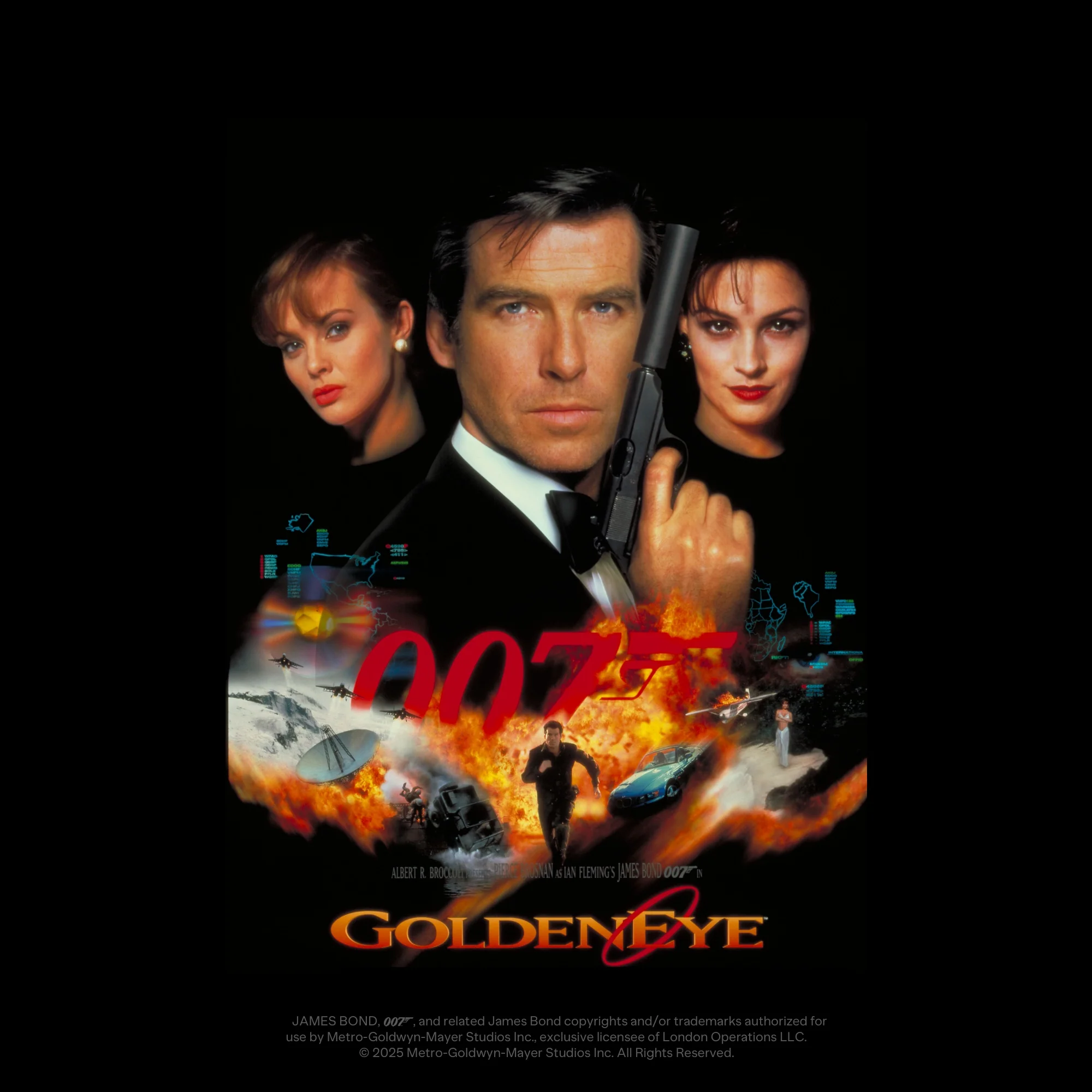 James Bond Four Sock Giftbox - GoldenEye Edition - By The London Sock Exchange - Image 4