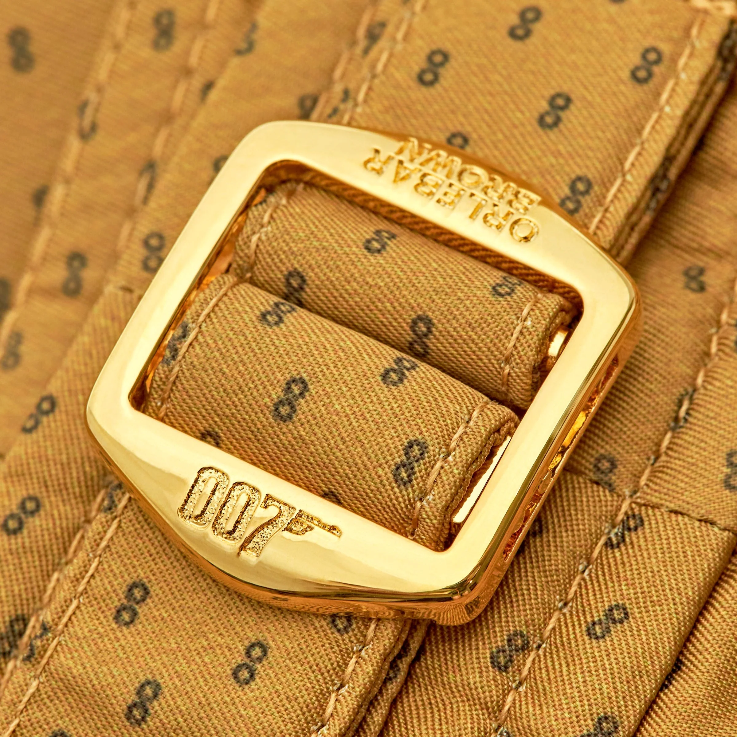 James Bond Gold Swim Shorts - By Orlebar Brown - Image 5