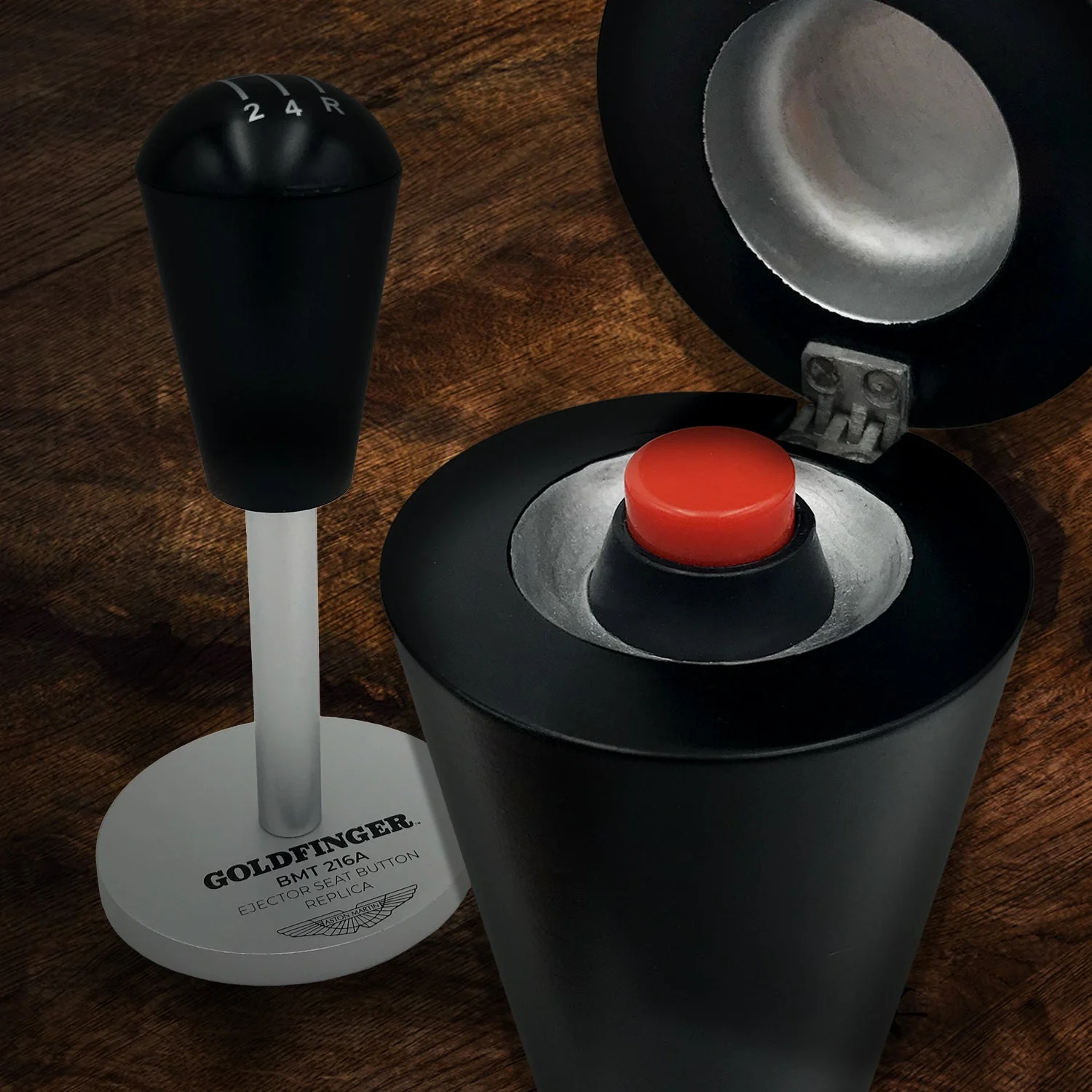 James Bond Goldfinger DB5 Ejector Seat Button Prop Replica - Numbered Edition - Image 7