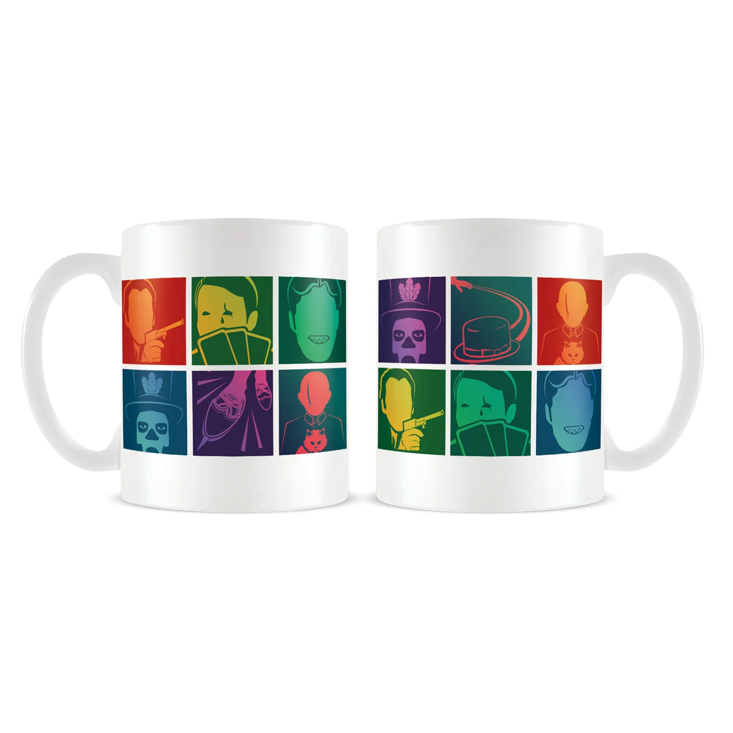 James Bond Graphic Villains Bone China Mug - Image 3