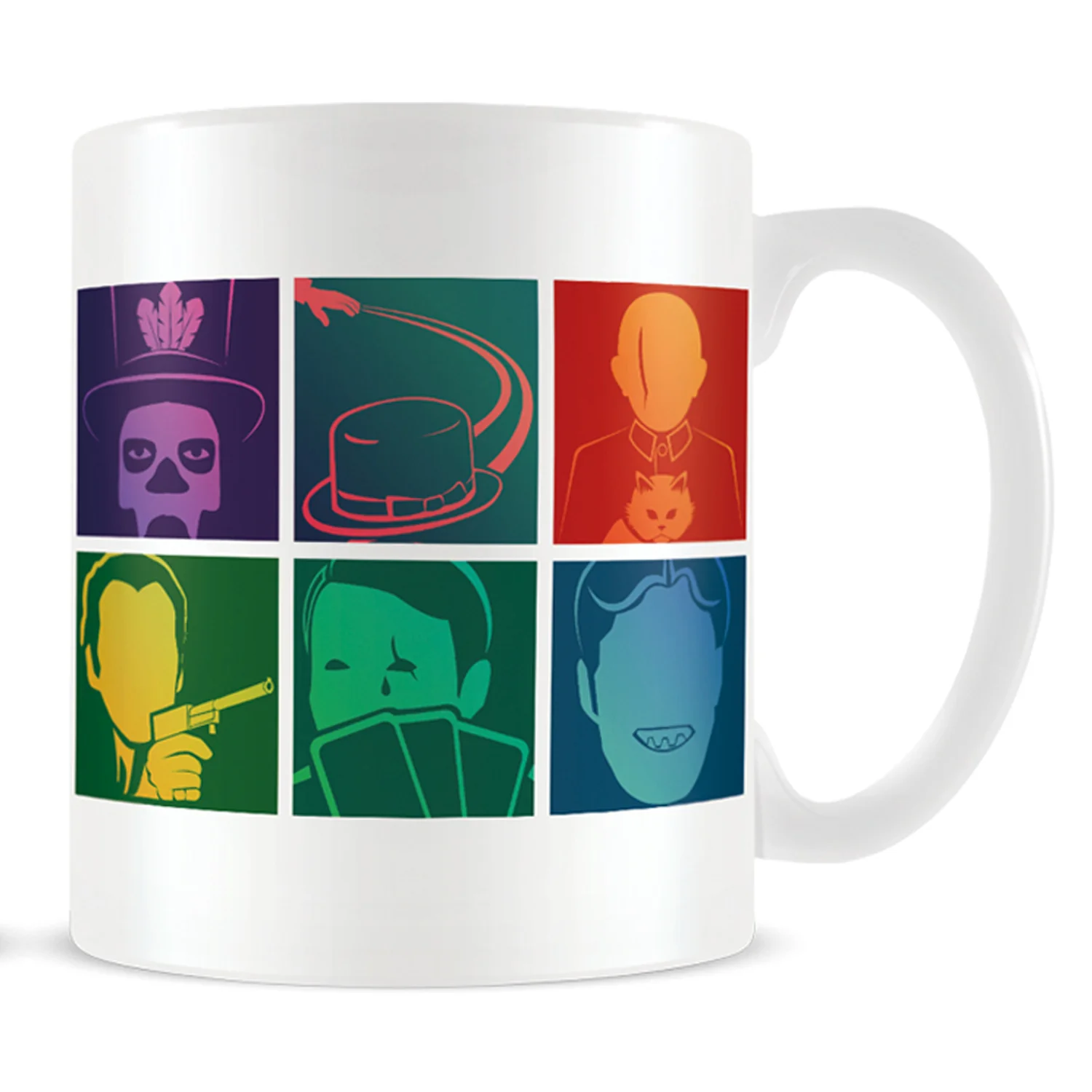 James Bond Graphic Villains Bone China Mug - Image 4
