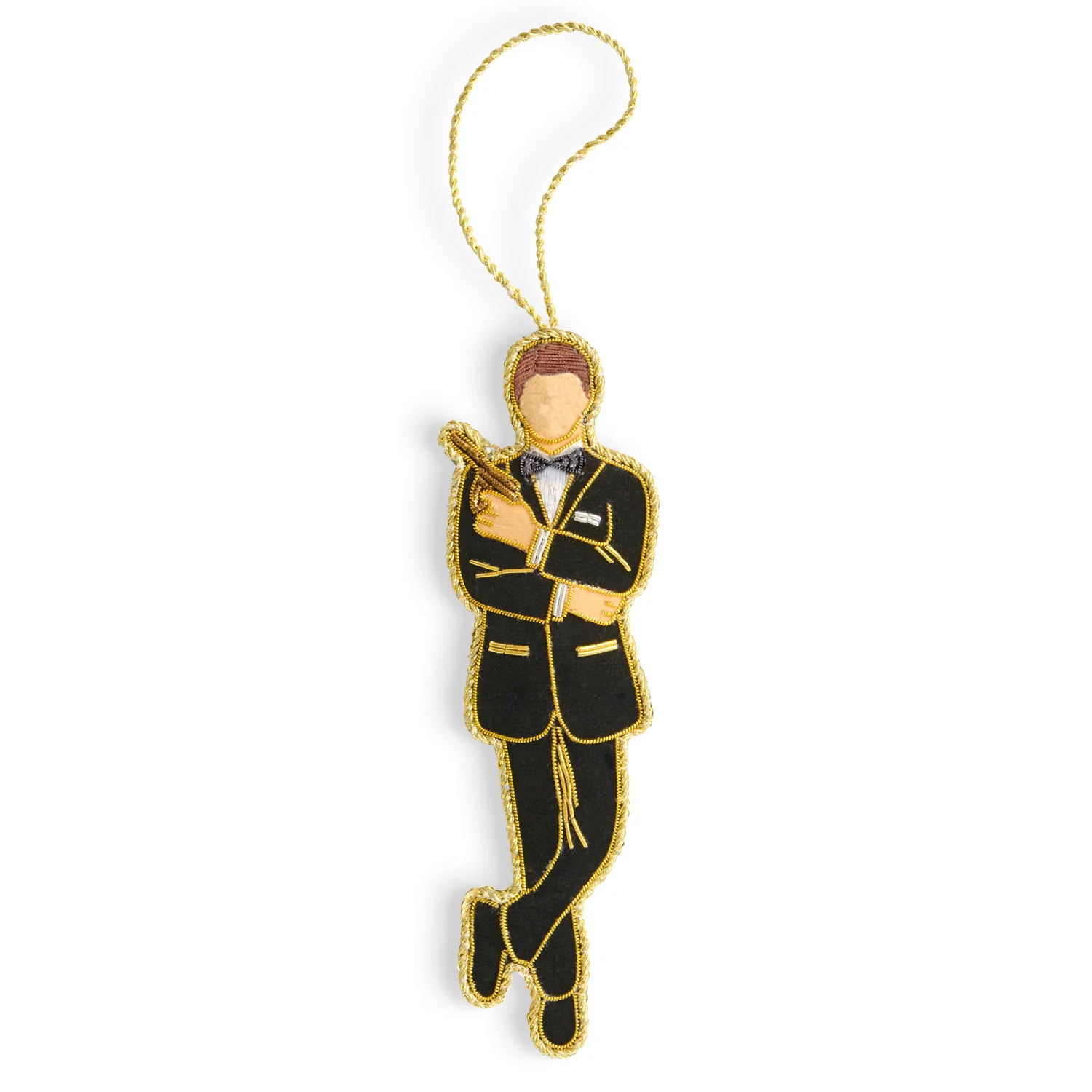 James Bond In Black Tie Tree Decoration - Image 3