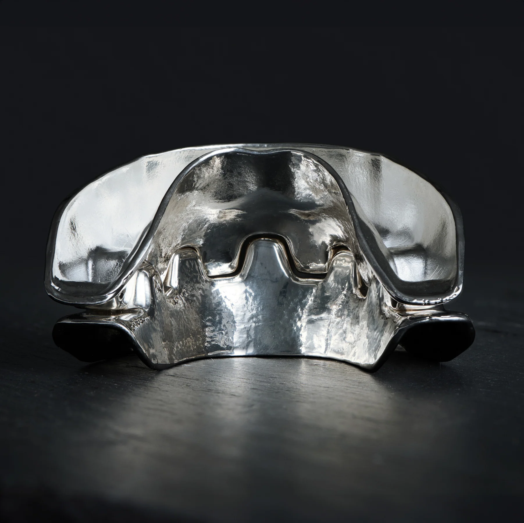 James Bond Jaws Teeth Silver-plated Paperweight - Numbered Edition - Image 5
