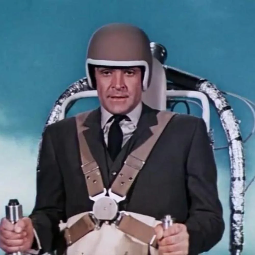 James Bond Jetpack Tree Decoration - Image 2