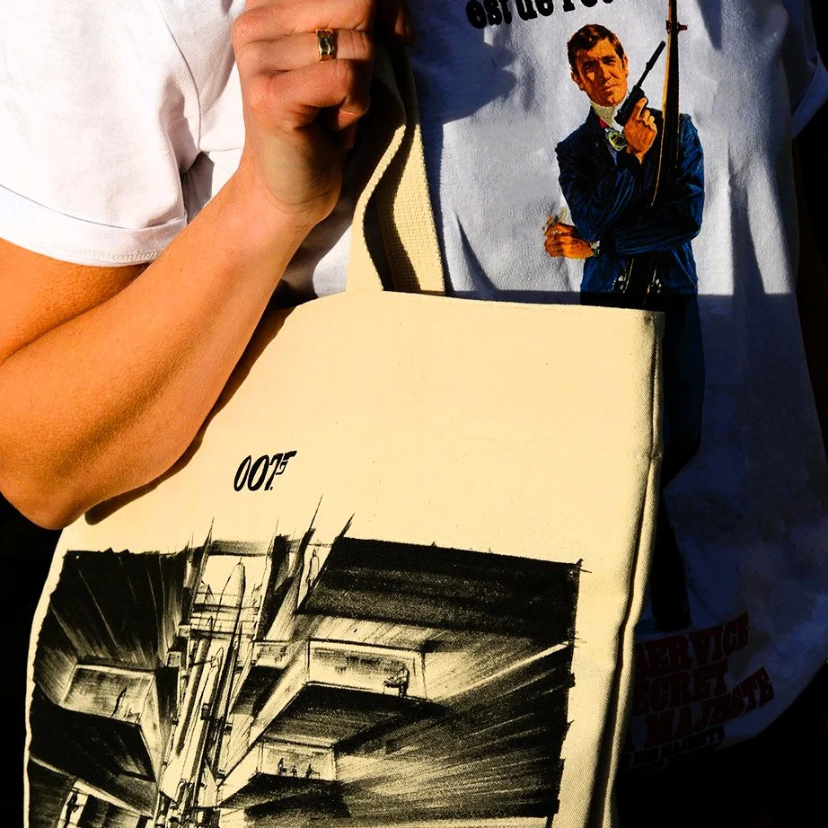 James Bond Ken Adam Moonraker Art Tote Bag (Outlet Item) - Image 3