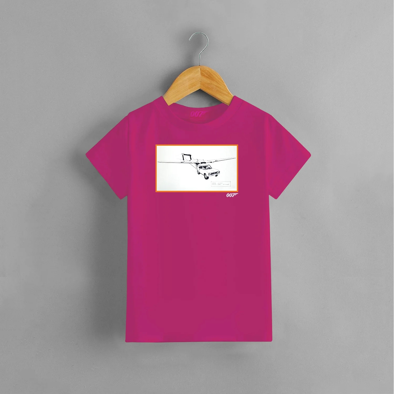 James Bond Kid/Teen Flying Car T-Shirt (6 colours) - Image 2