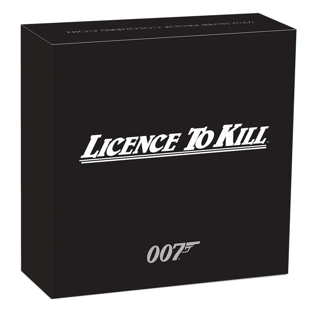 James Bond Licence To Kill 1/2 oz Silver Proof Coin - By The Perth Mint - Image 3