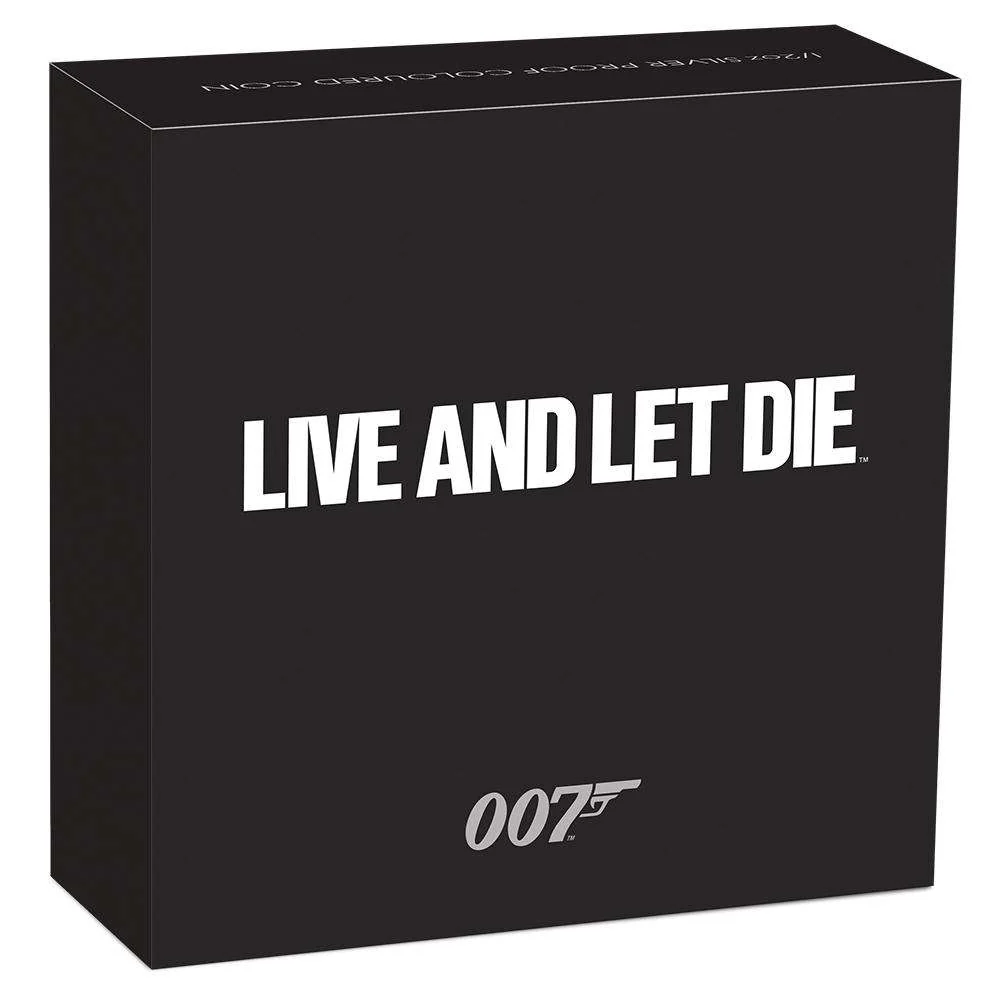 James Bond Live And Let Die 1/2 oz Silver Proof Coin - By The Perth Mint - Image 4