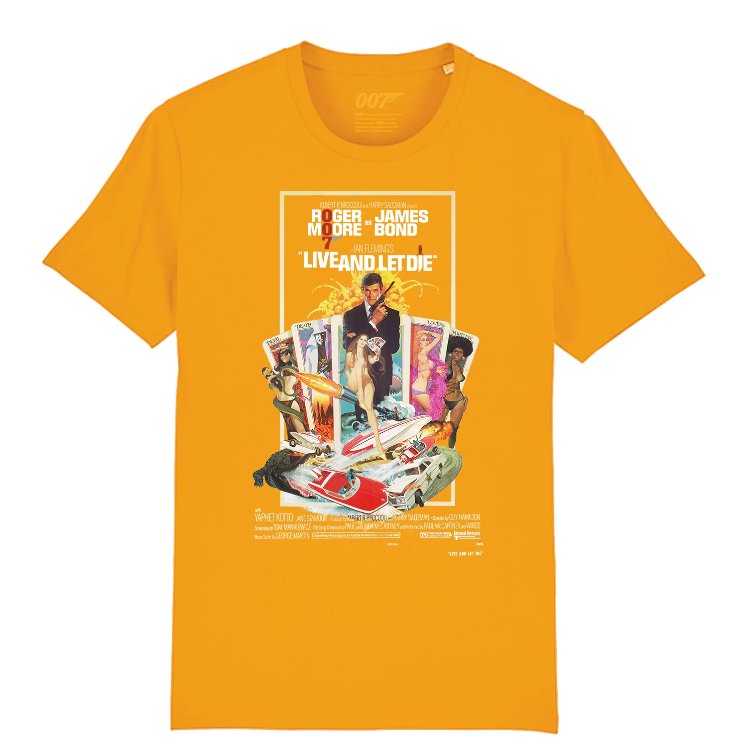 James Bond Live And Let Die T-Shirt (4 colours) - Image 2