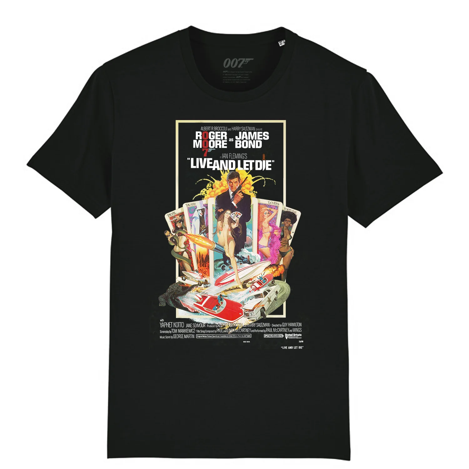James Bond Live And Let Die T-Shirt (4 colours) - Image 4