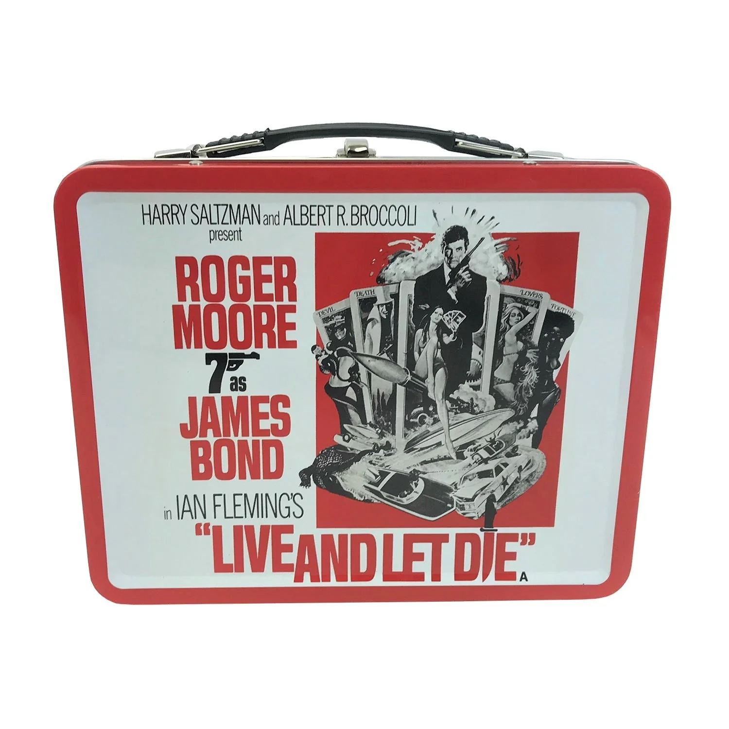 James Bond Live And Let Die Tin Tote Lunch Box - Image 5